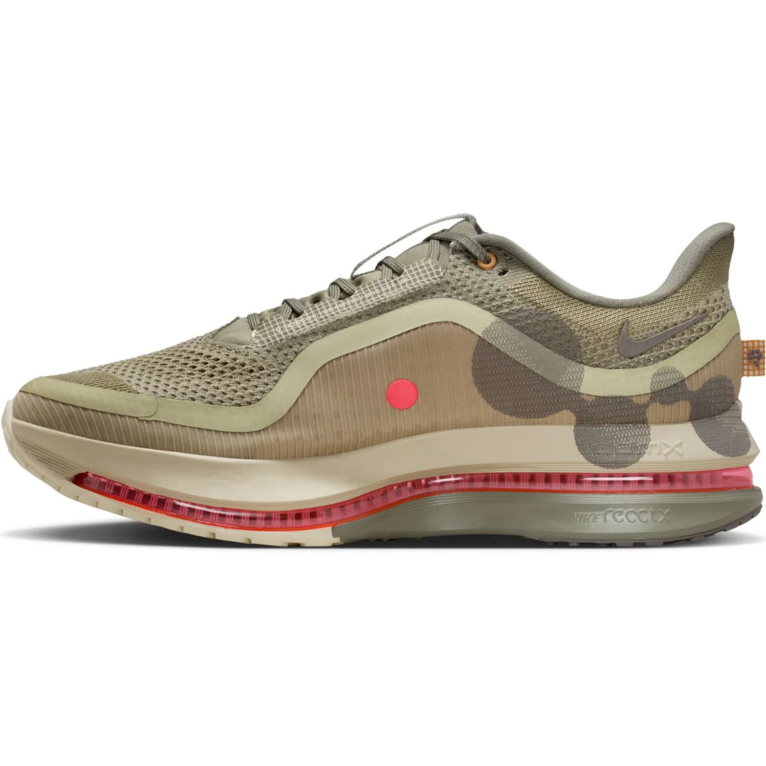 Men's Pegasus Premium Running Shoes Neutral Olive / Desert Khaki / Bright Crimson / Cave Stone - Image 2