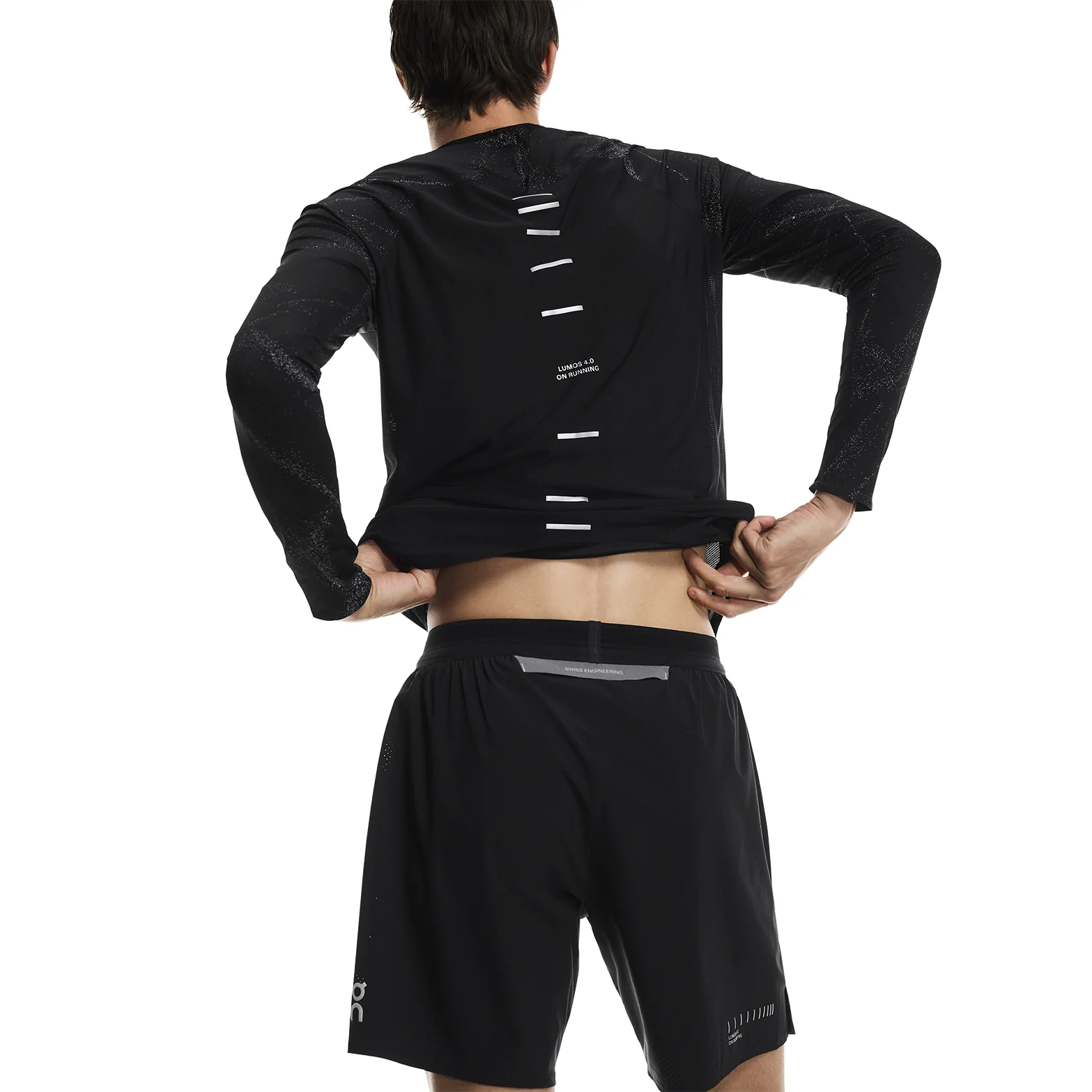 Men's Performance Shorts Lumos Eclipse / Black - Image 2