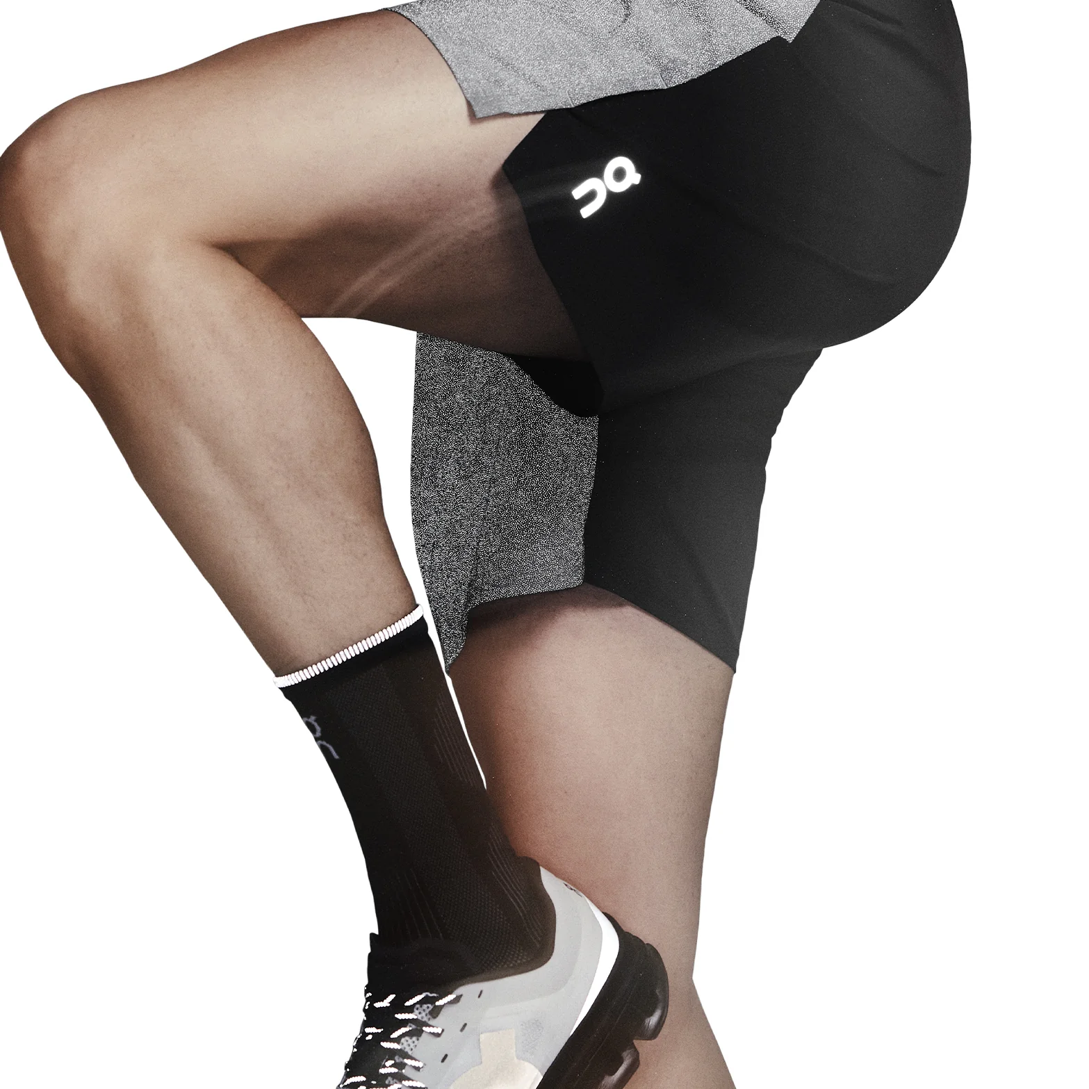 Men's Performance Shorts Lumos Eclipse / Black - Image 4