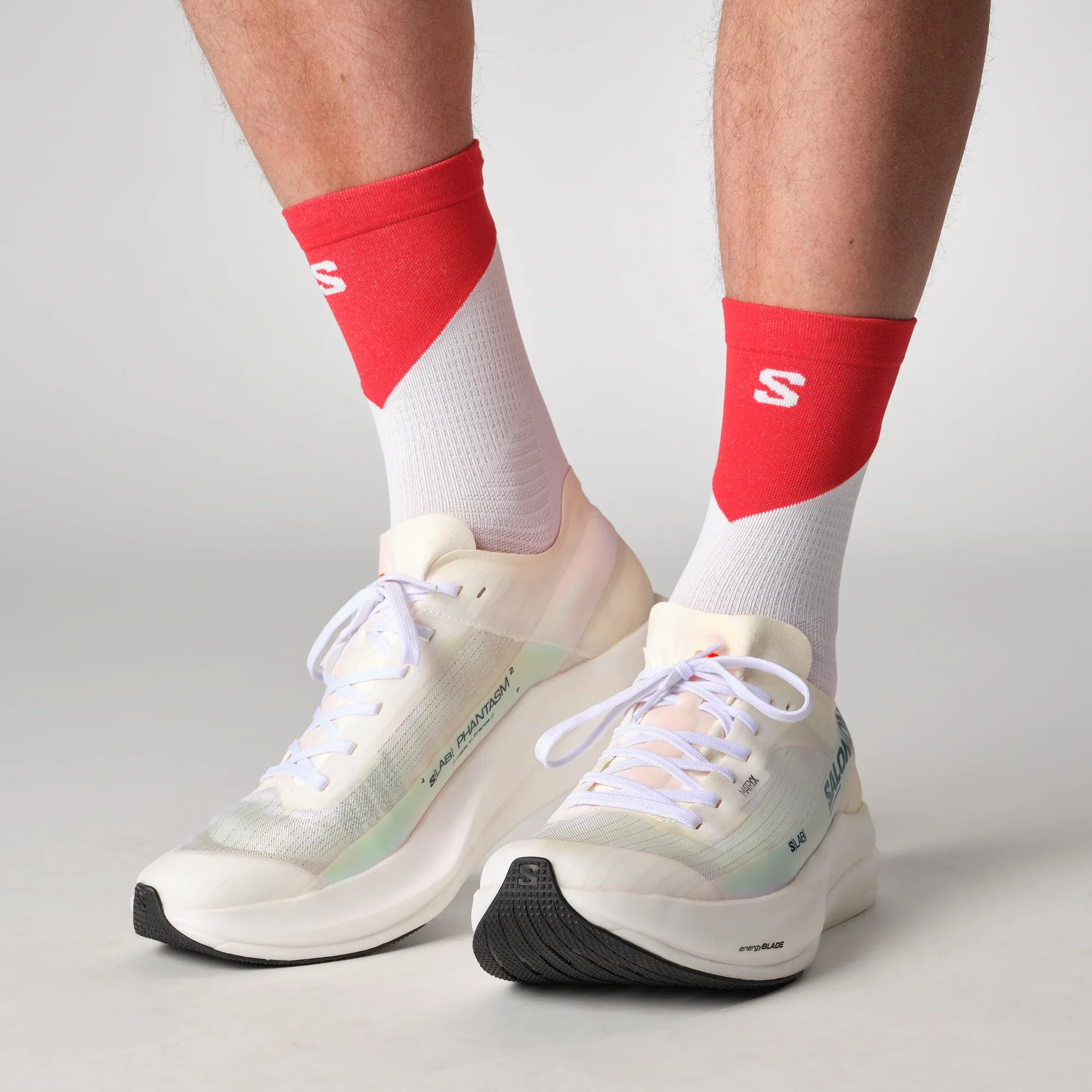 Men's S/LAB Phantasm 2 Made in France Road Running Shoes White / White - Image 5
