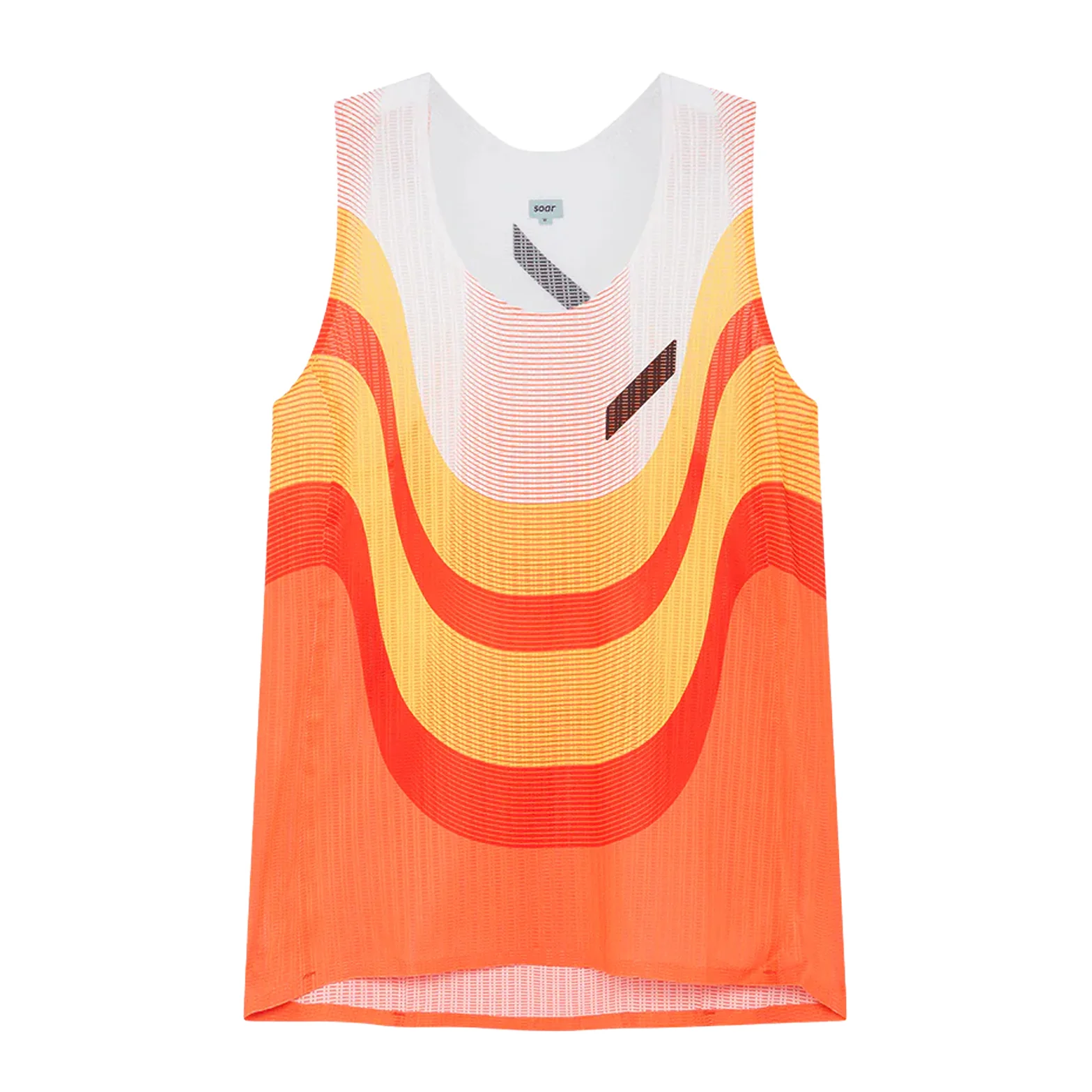 Women's Race Vest Orange / White