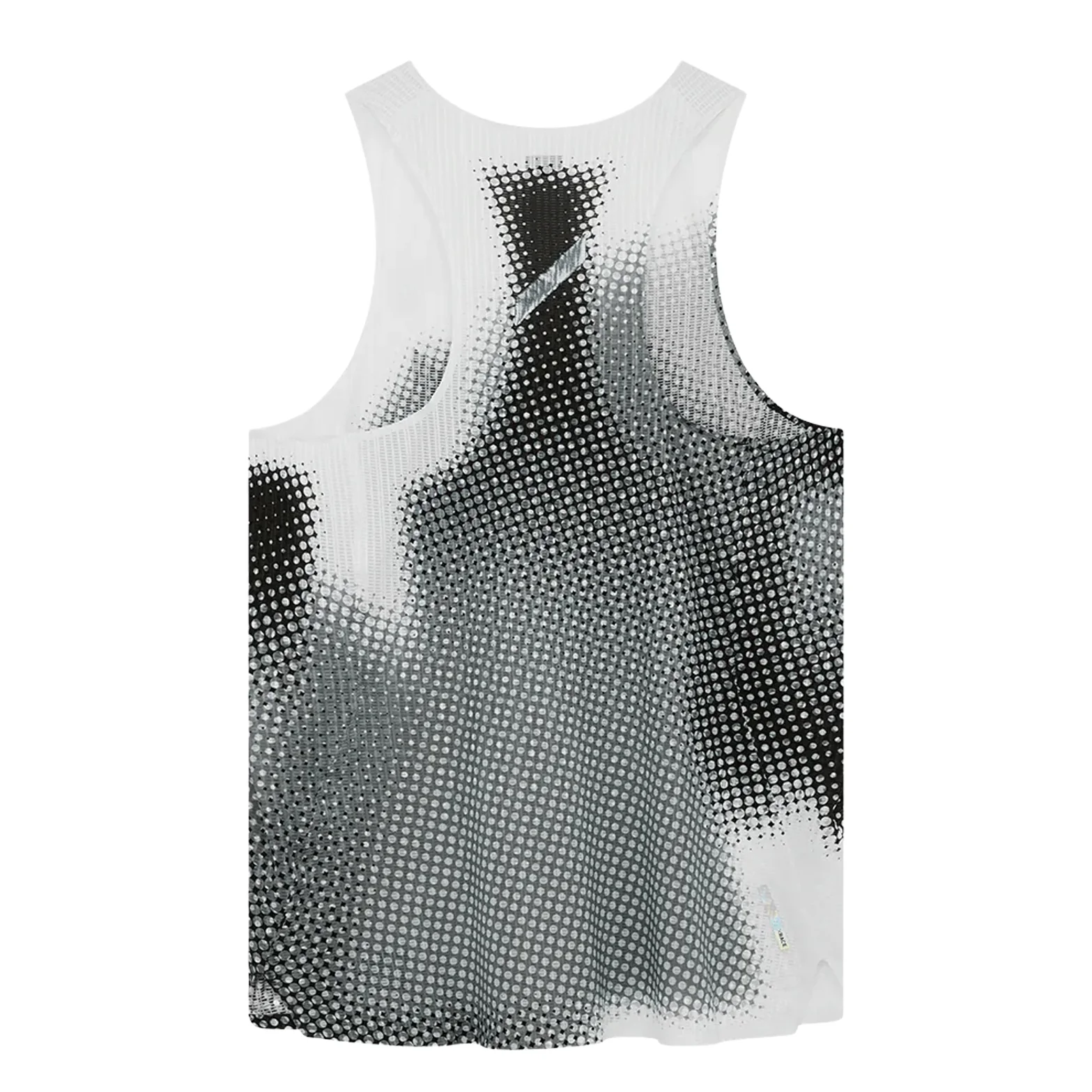 Men's Race Vest 2.0 Black White Dot - Image 2