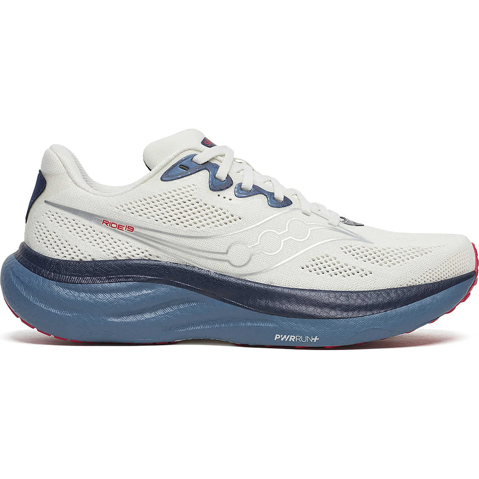 Men's Ride 19 Running Shoes Ivory / Storm