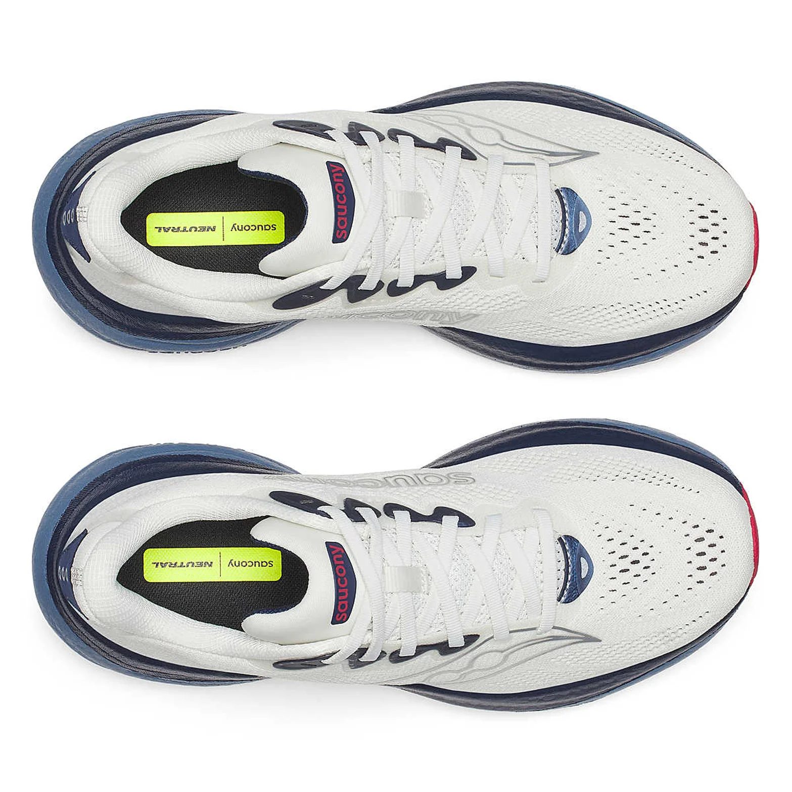 Men's Ride 19 Running Shoes Ivory / Storm - Image 3