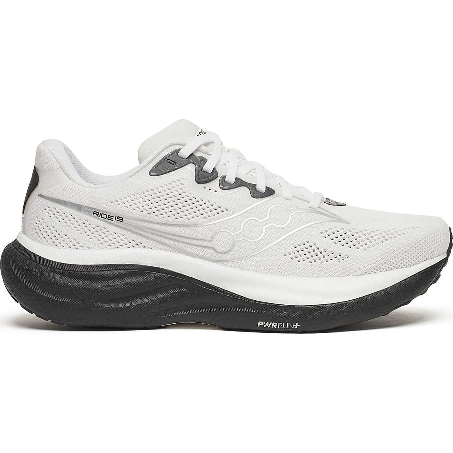 Men's Ride 19 Running Shoes White / Black