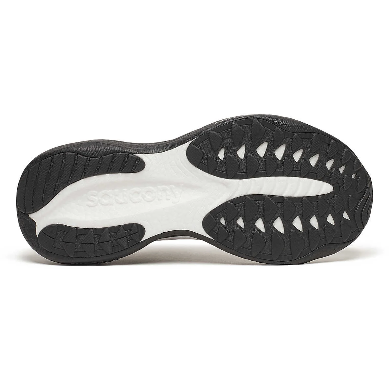 Men's Ride 19 Running Shoes White / Black - Image 4