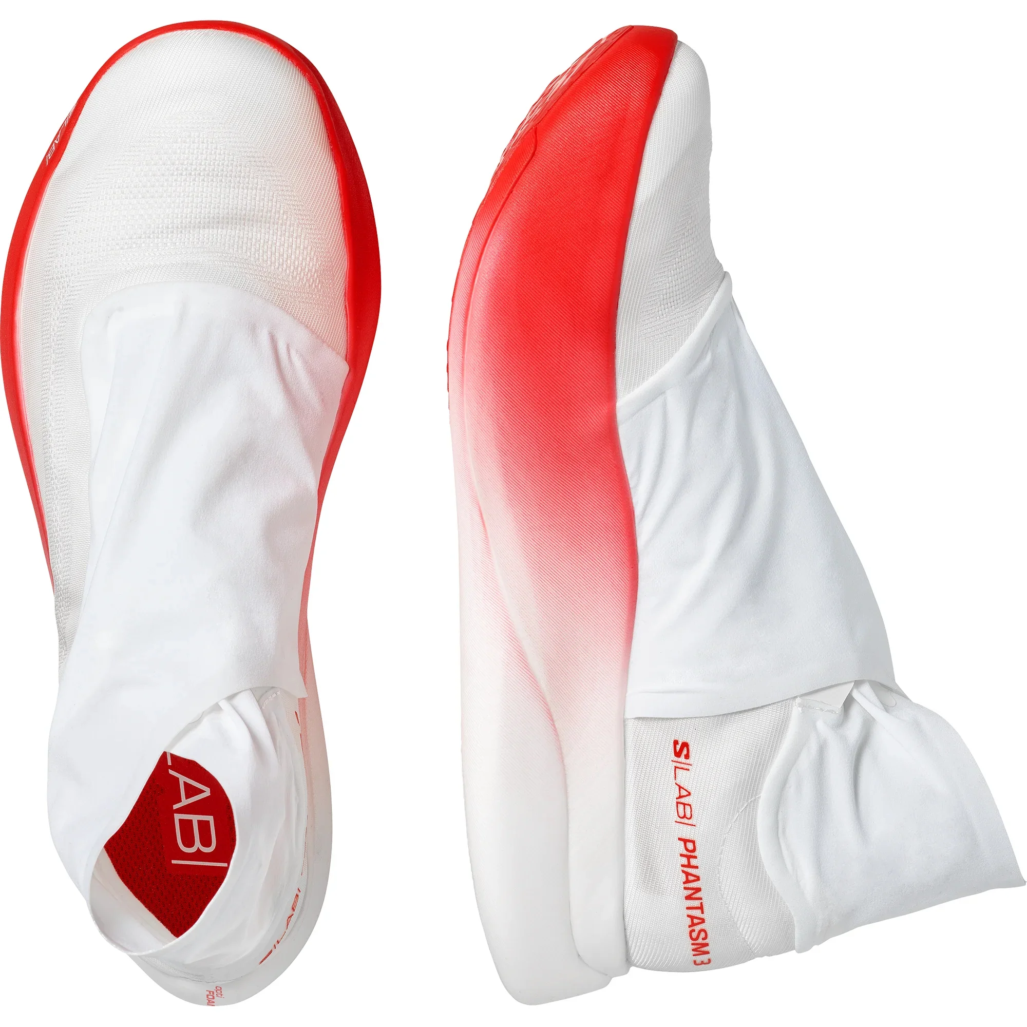 Men's S/LAB Phantasm 3 Road Running Shoes White / White - Image 3