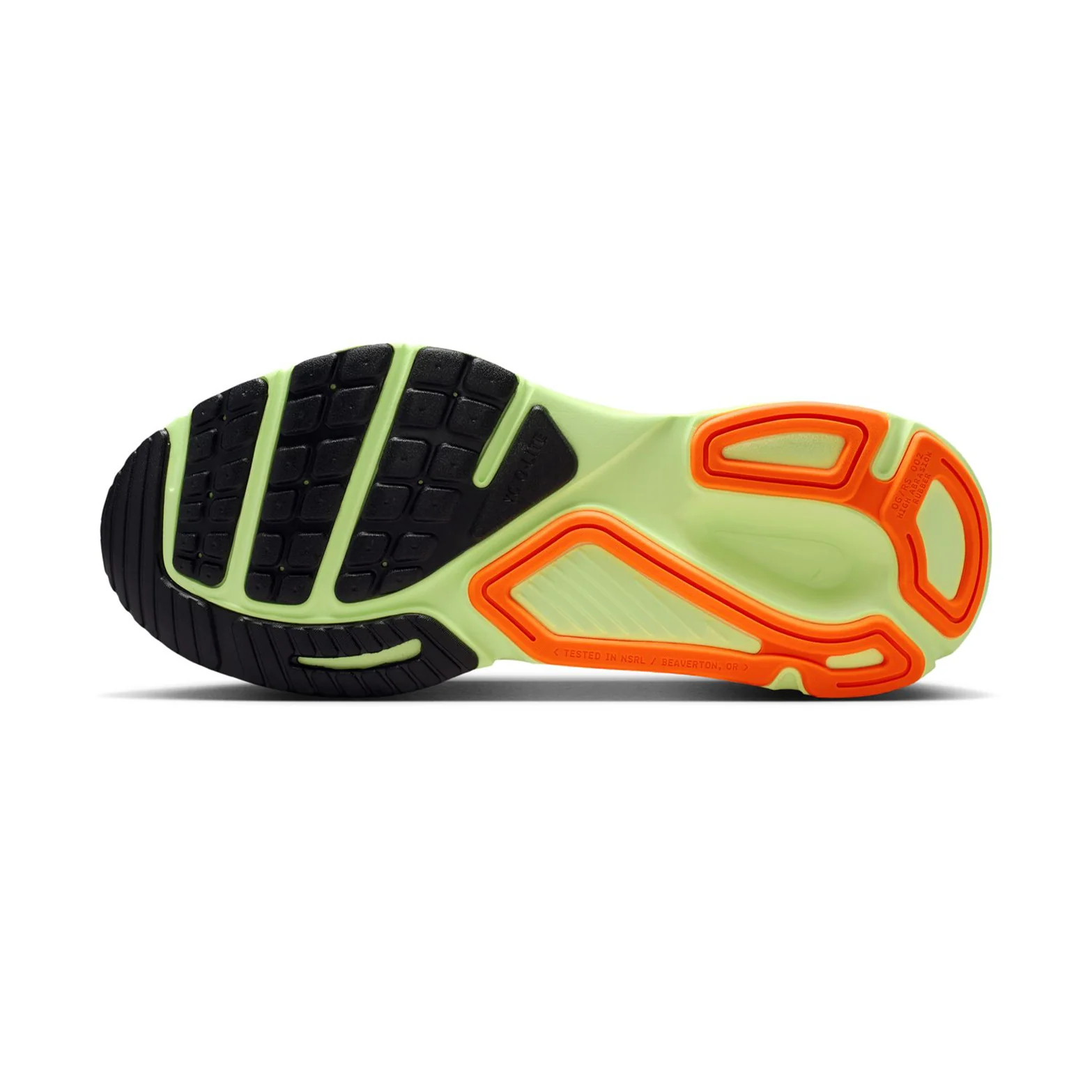 Men's Structure Plus Running Shoes White / Black / Pure Platinum / Volt - Image 4