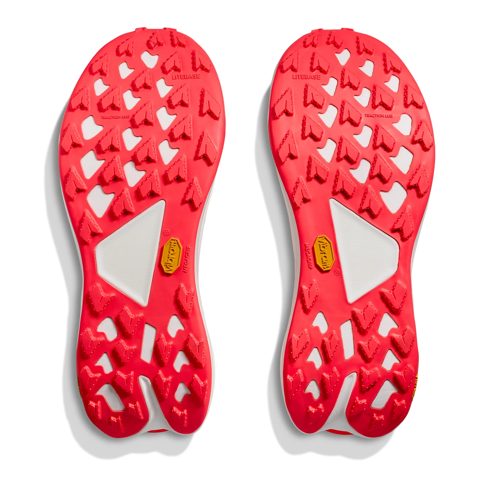 Men's Tecton X 3 Trail Running Shoes Squid Ink / Neon Flame - Image 4