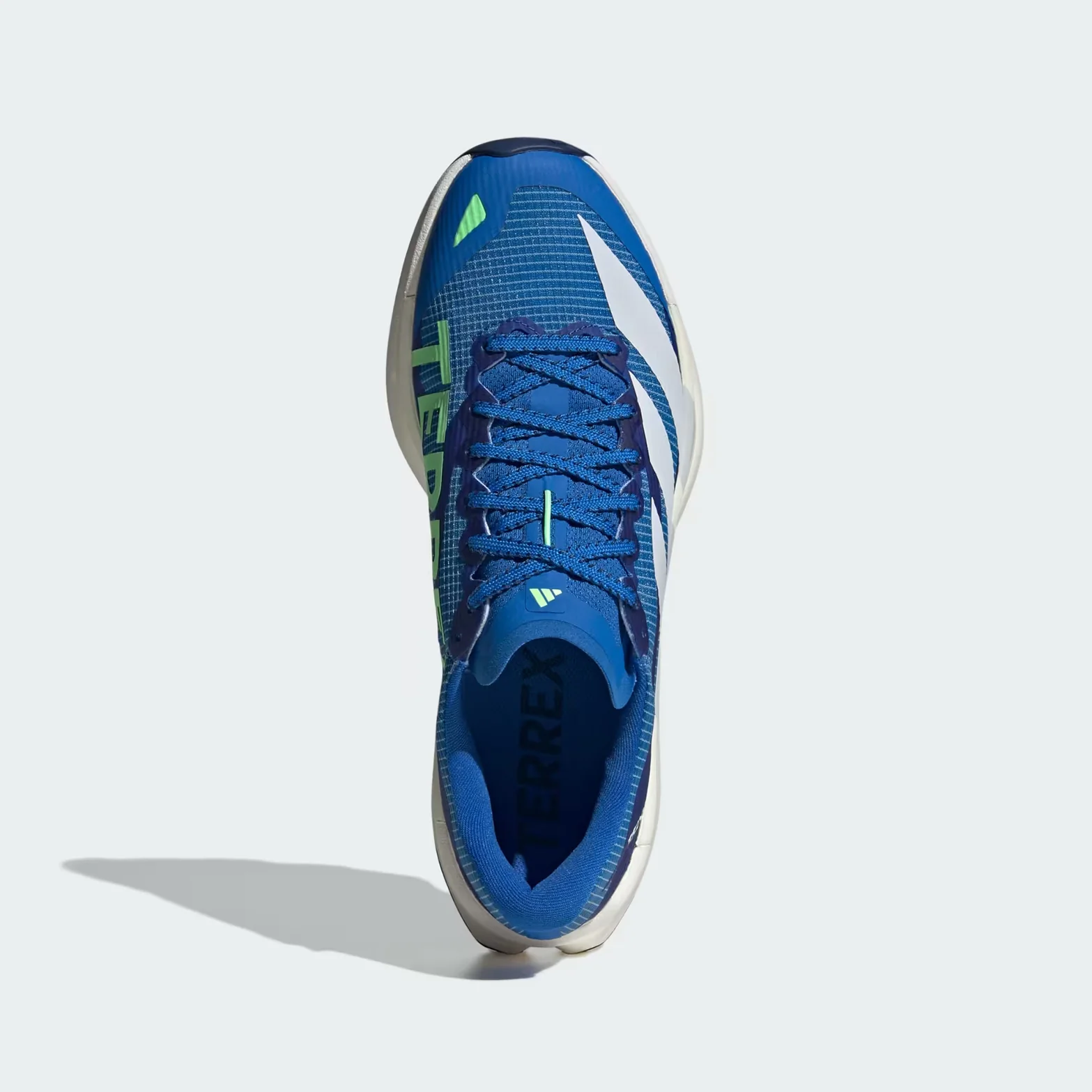 Men's Terrex Agravic TT Trail Running Shoes Blue / Dash Grey / Lime Burst - Image 3