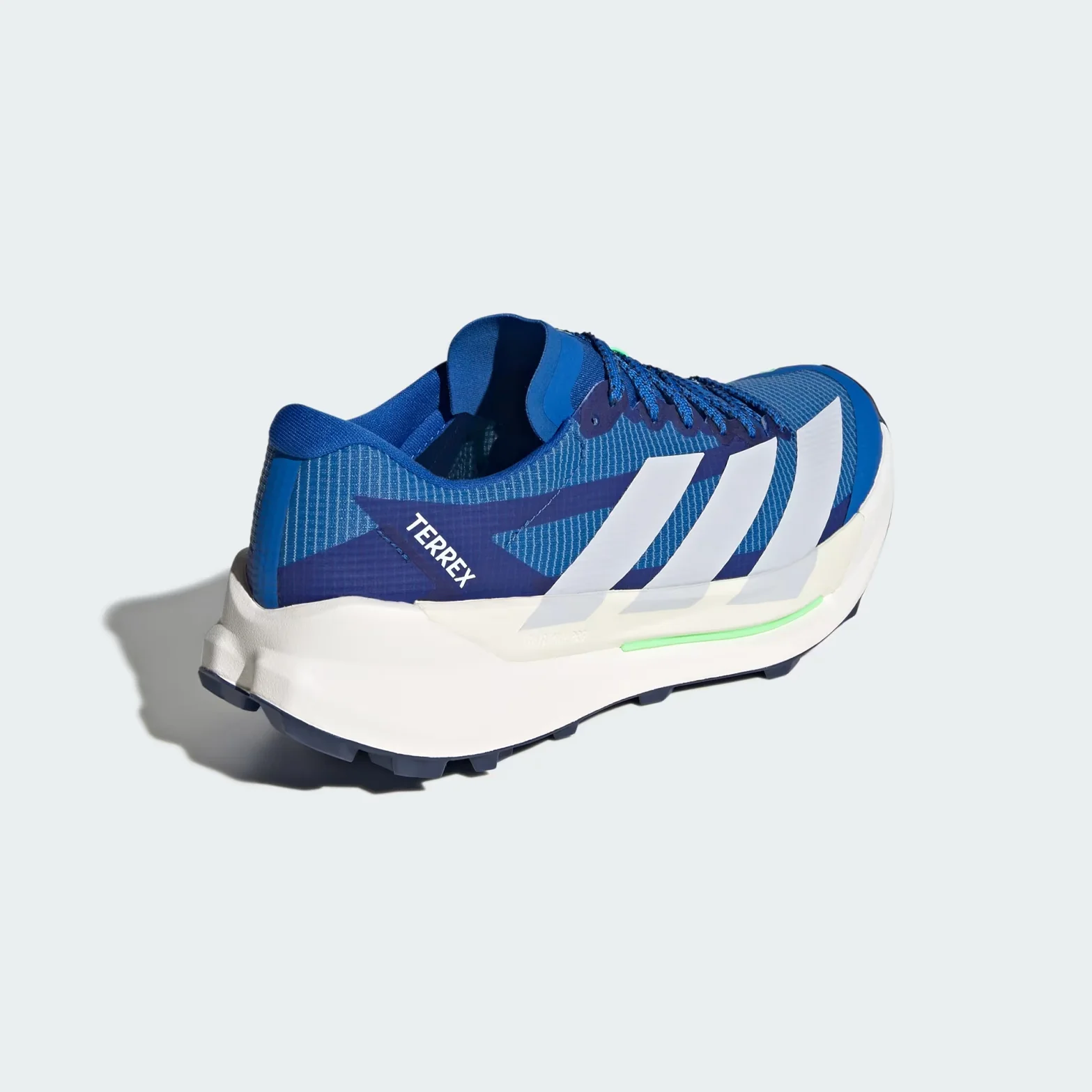 Men's Terrex Agravic TT Trail Running Shoes Blue / Dash Grey / Lime Burst - Image 5