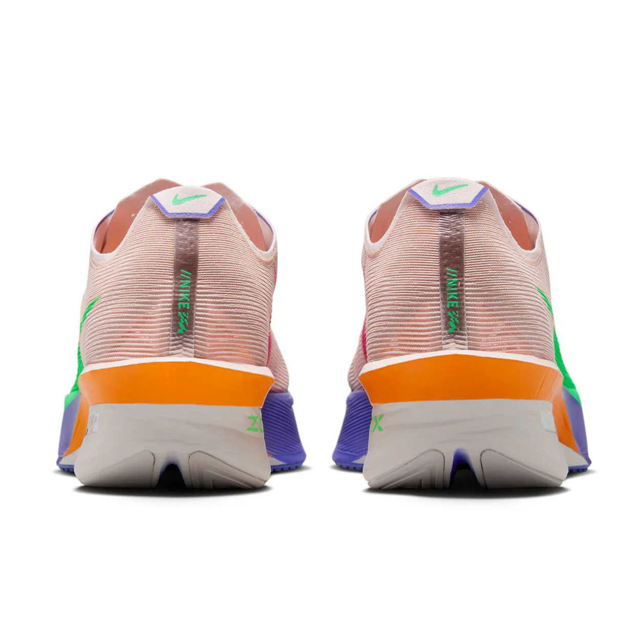 Men's Vaporfly 4 Eliud Kipchoge Running Shoes Silt Red / Fire Pink / Bright Ceramic / Green Shock - Image 6