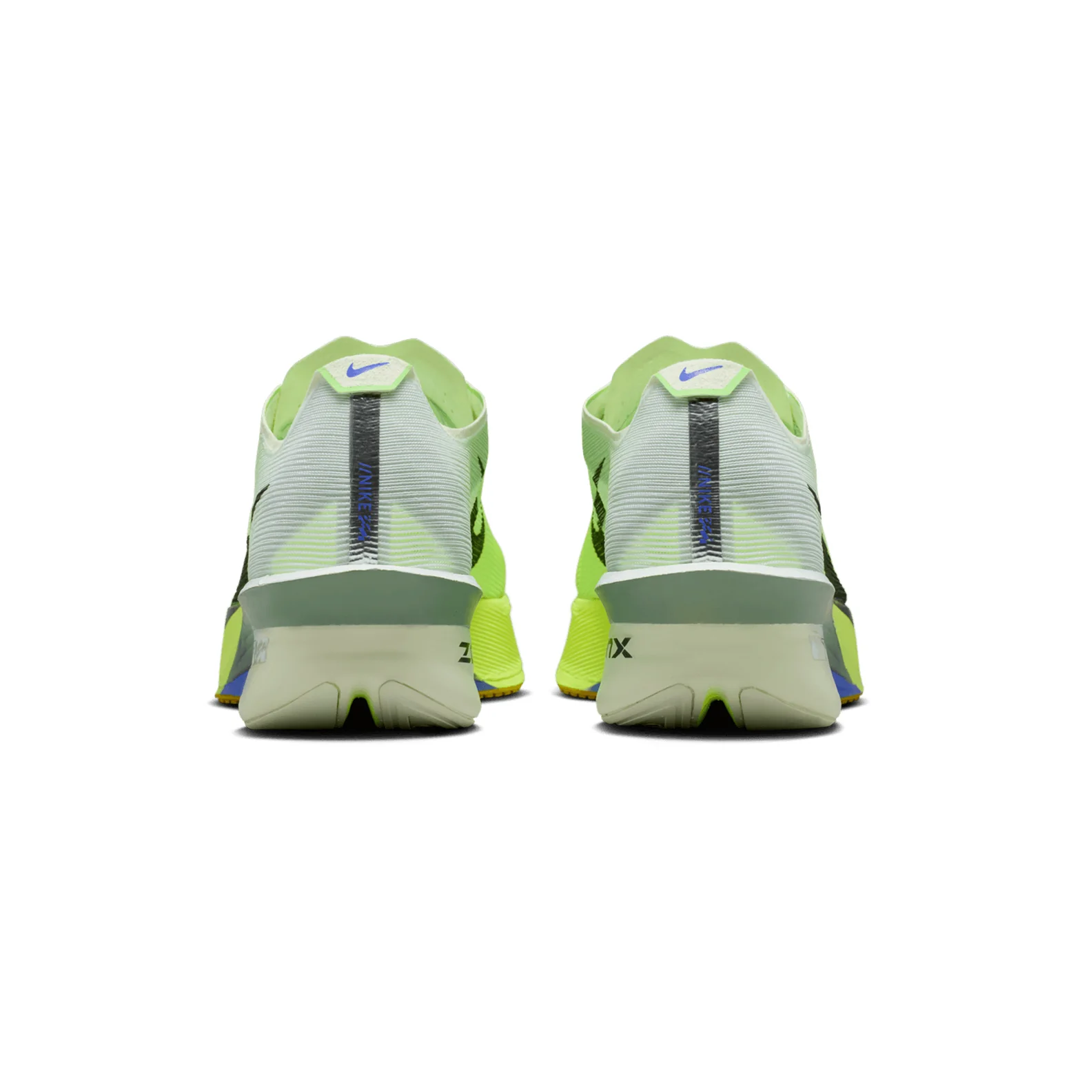 Men's Vaporfly 4 Running Shoes Barely Green / Black Spruce / Volt Tint - Image 5