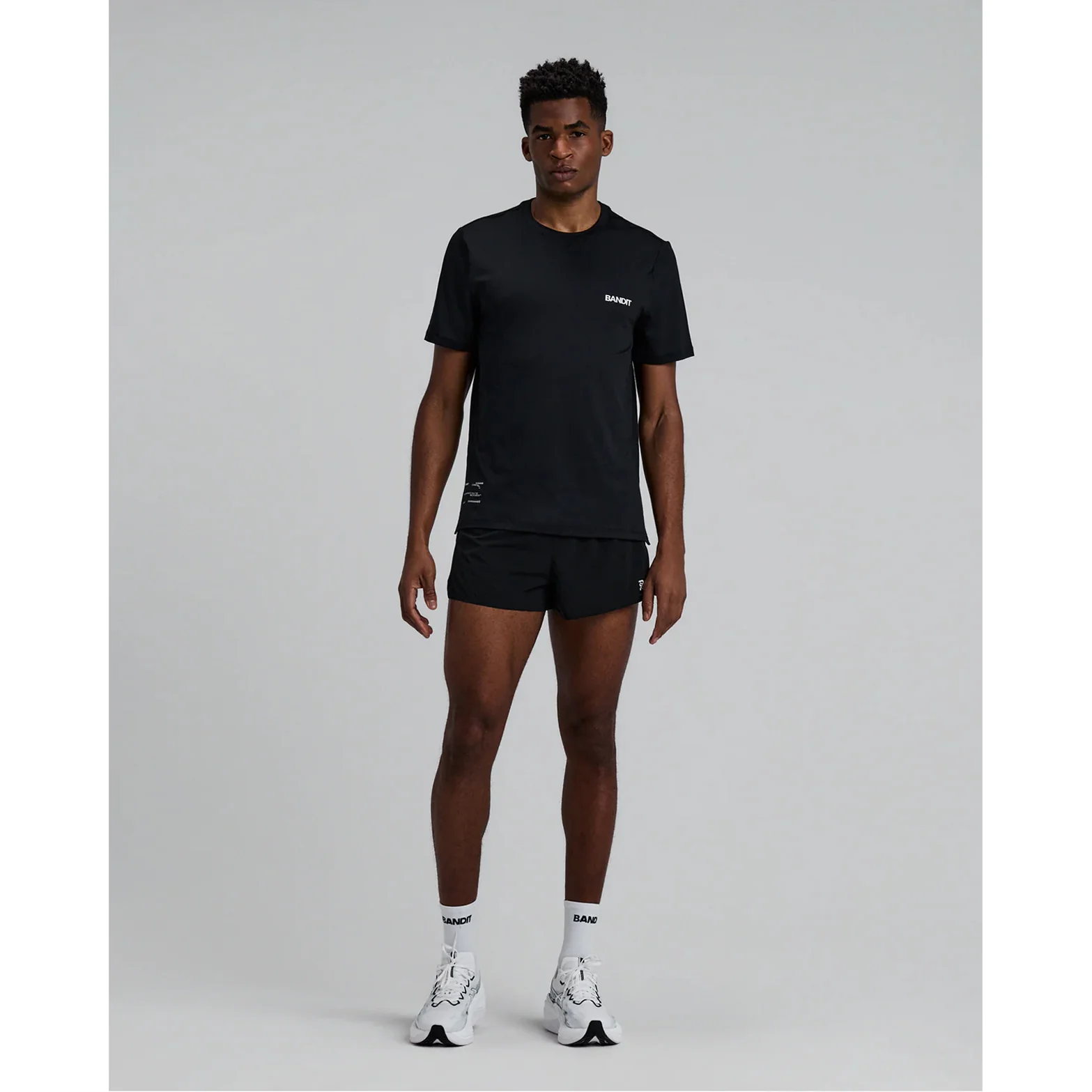 Men's Vento Next Gen 3 Inch Split Short Black - Image 5