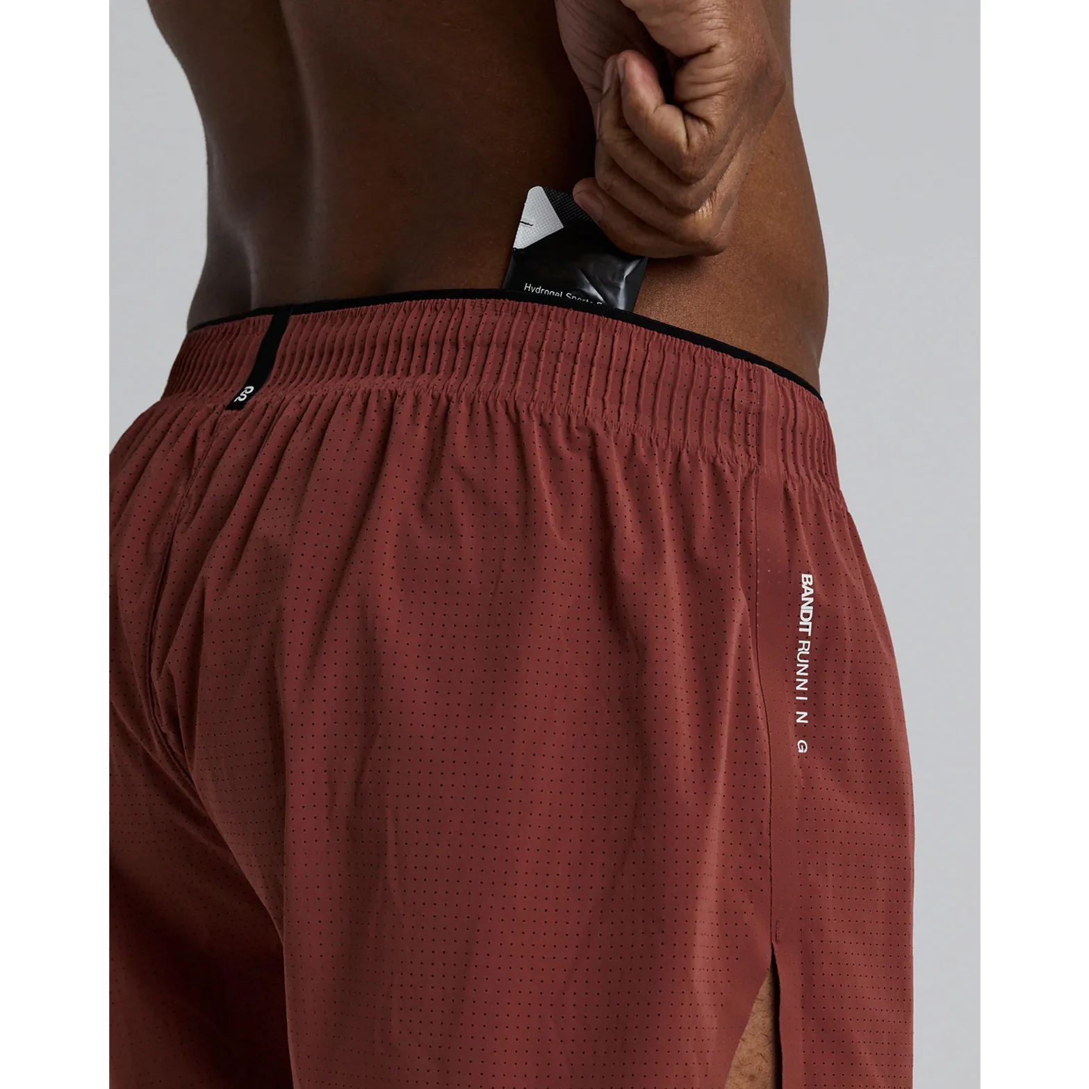 Men's Vento Next Gen 3 Inch Split Short Mahogany - Image 4
