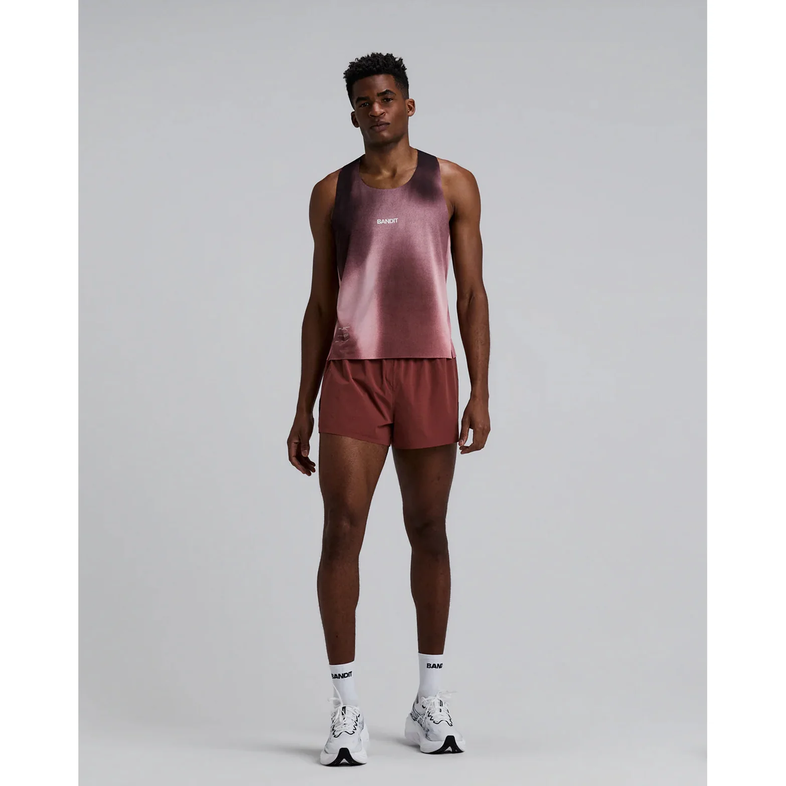Men's Vento Next Gen 3 Inch Split Short Mahogany - Image 6