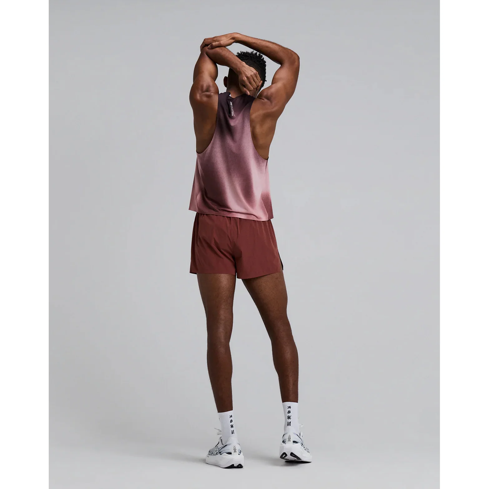 Men's Vento Next Gen 3 Inch Split Short Mahogany - Image 7