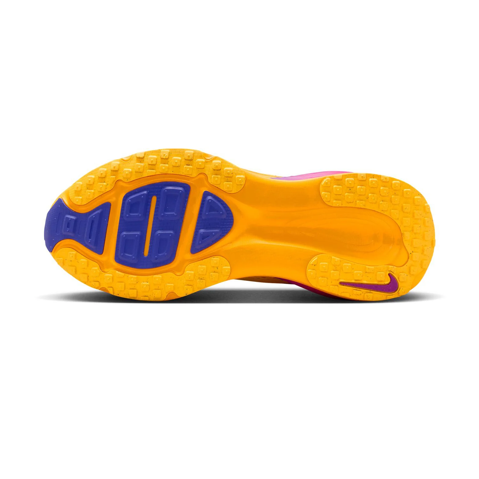 Men's Vomero 18 Running Shoes Citron Pulse / Laser Orange / Blue Void - Image 4