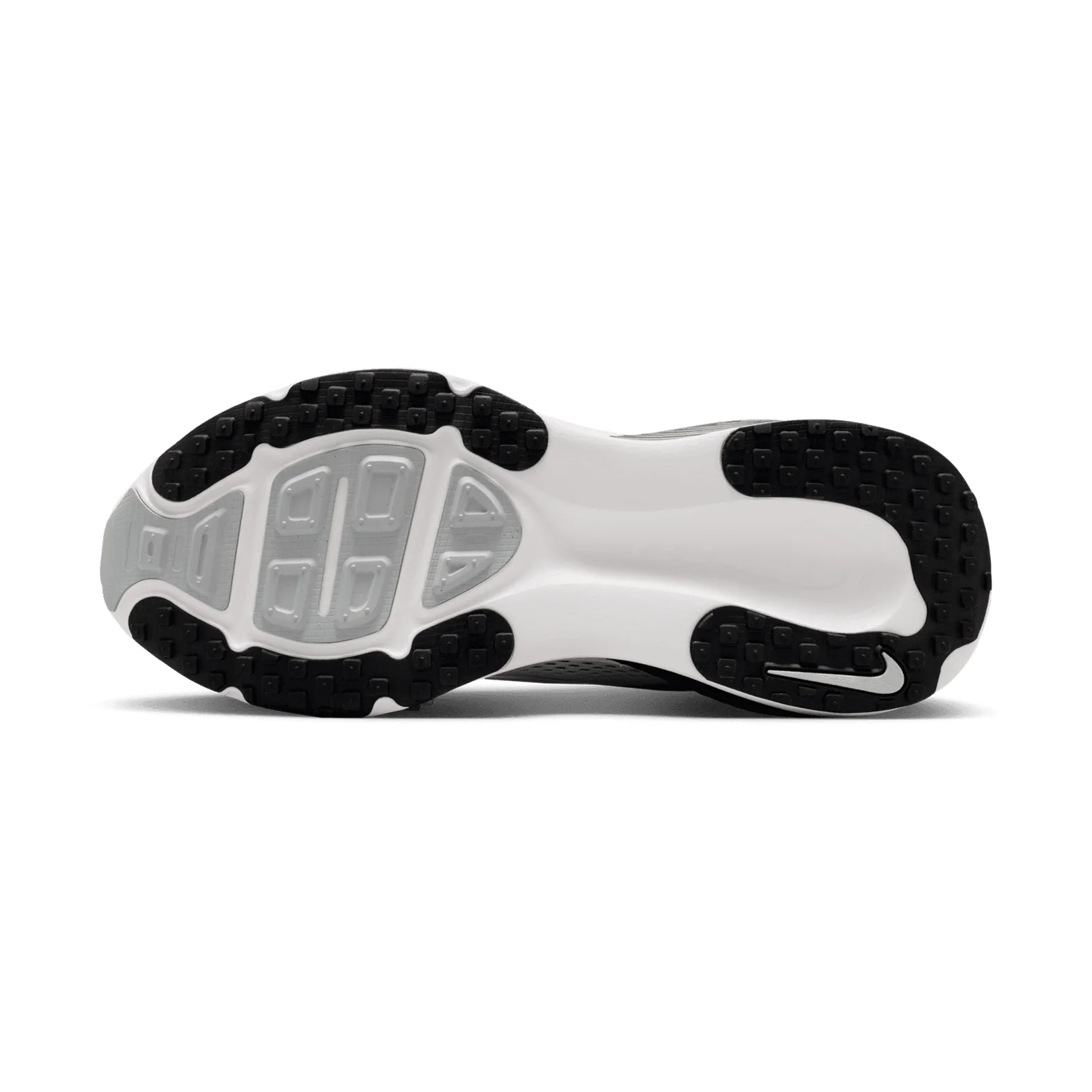 Men's Vomero 18 Running Shoes Summit White / Black / Off White / Metallic Silver - Image 4