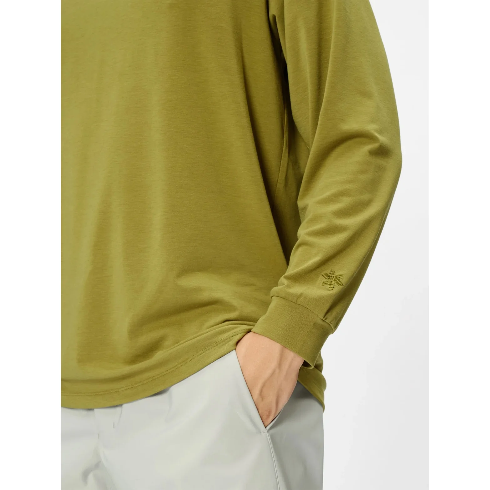 Men's POLARTEC Delta Top White - Image 5