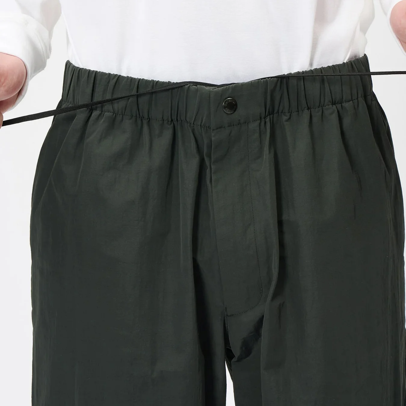 Men's Relax Straight Easy Pants Black - Image 7