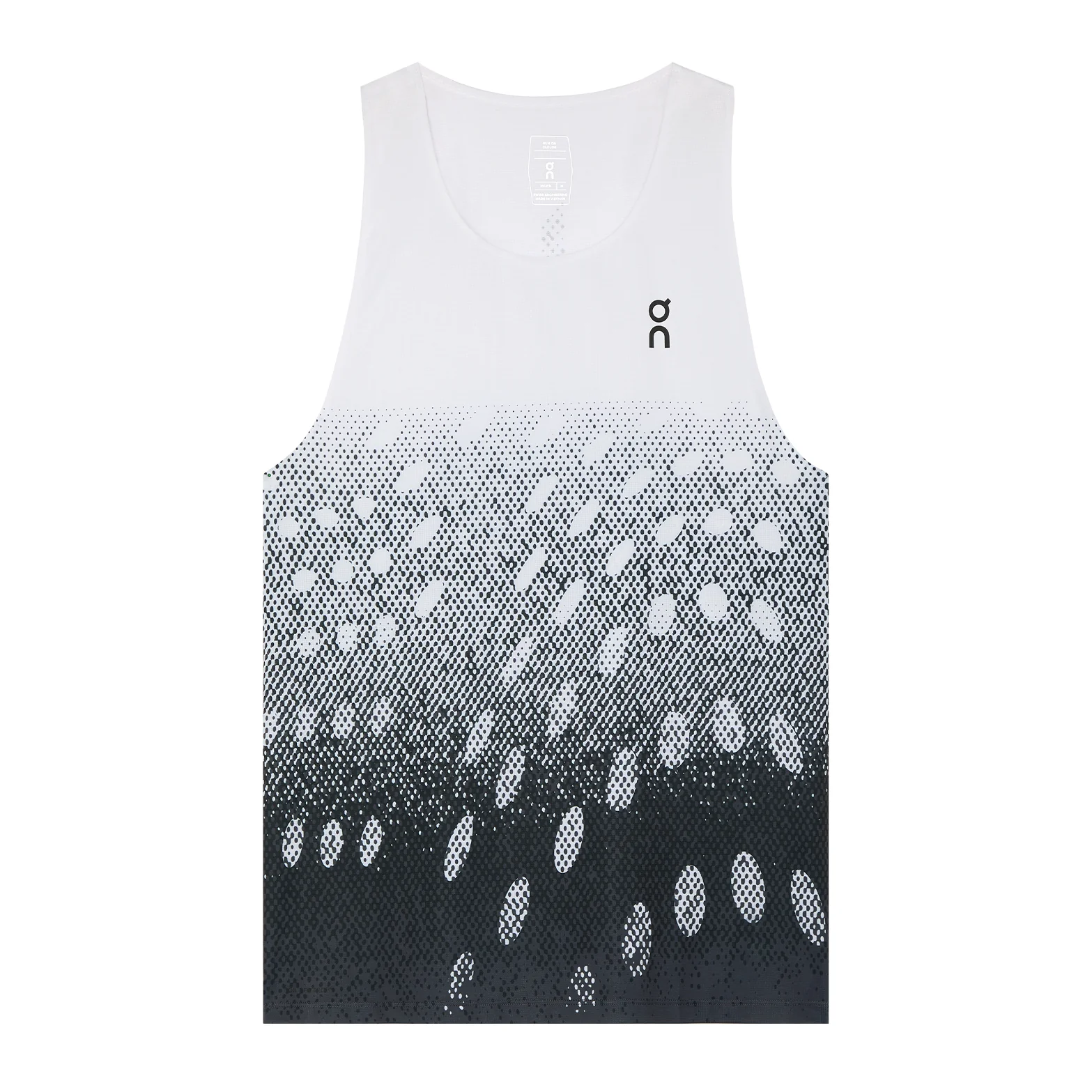 Men's Zero Singlet White / Iron