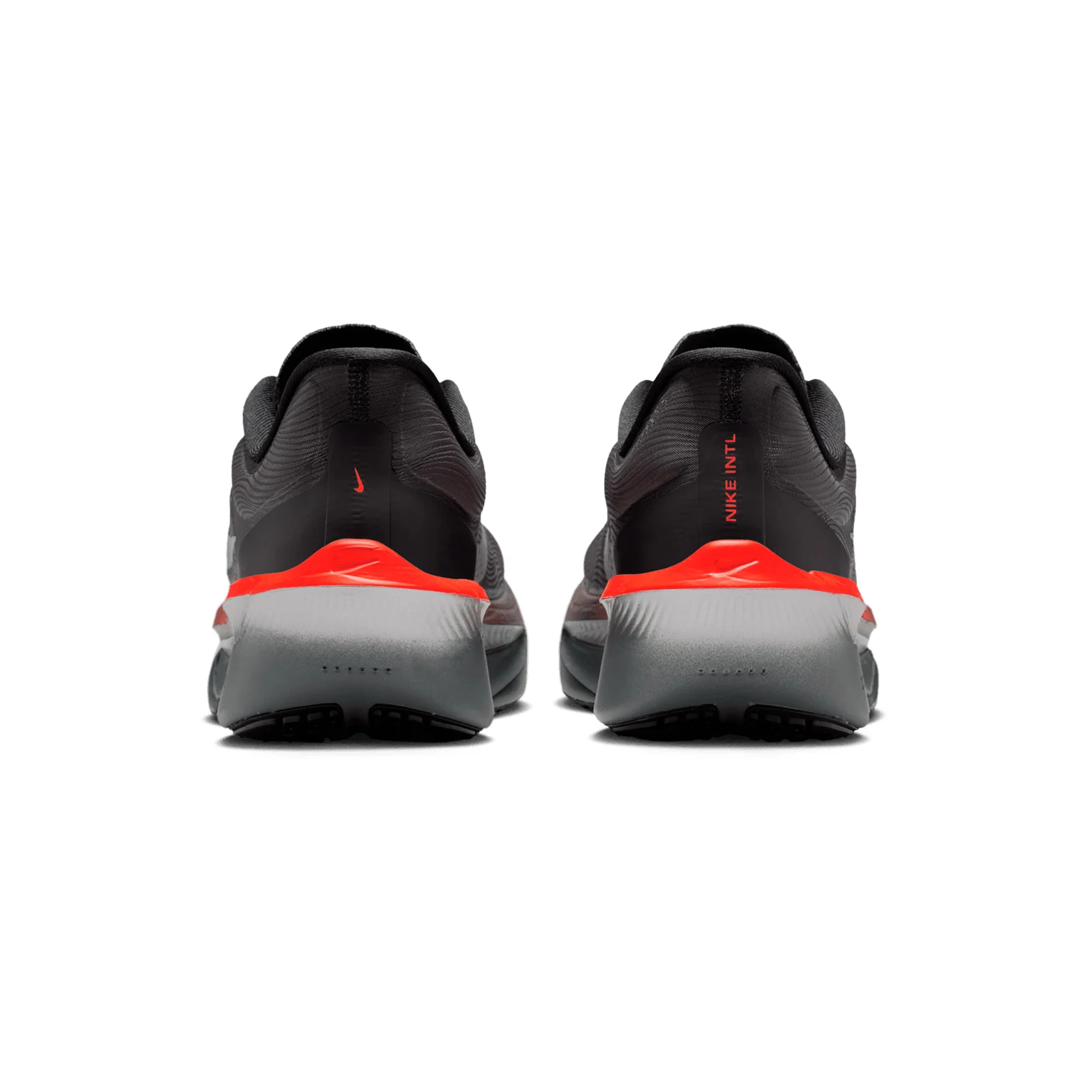 Men's Zoom Fly 6 Running Shoes Black / Metallic Silver / Bright Crimson - Image 5