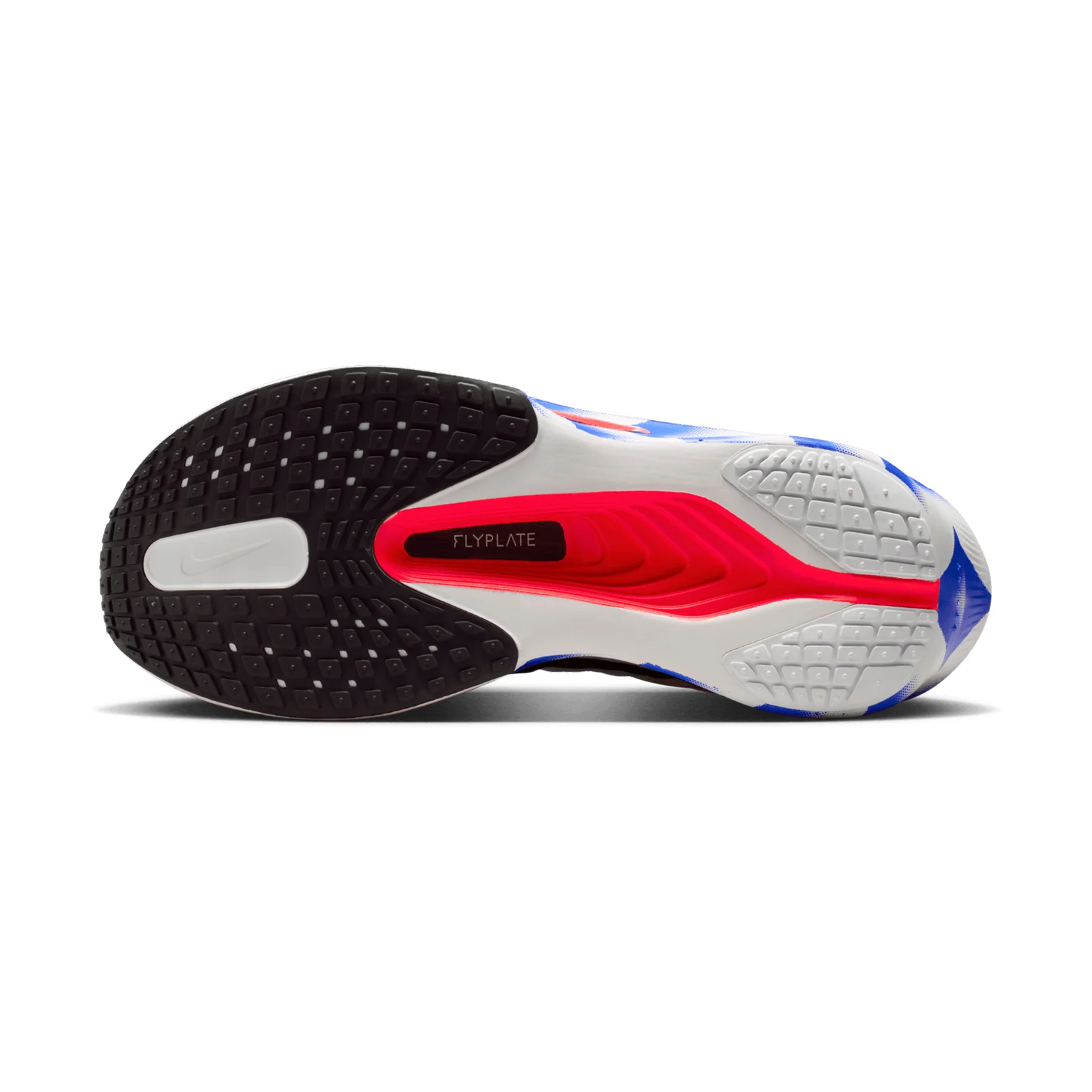 Men's Zoom Fly 6 Running Shoes White / Silt Red / Racer Blue / Black - Image 4