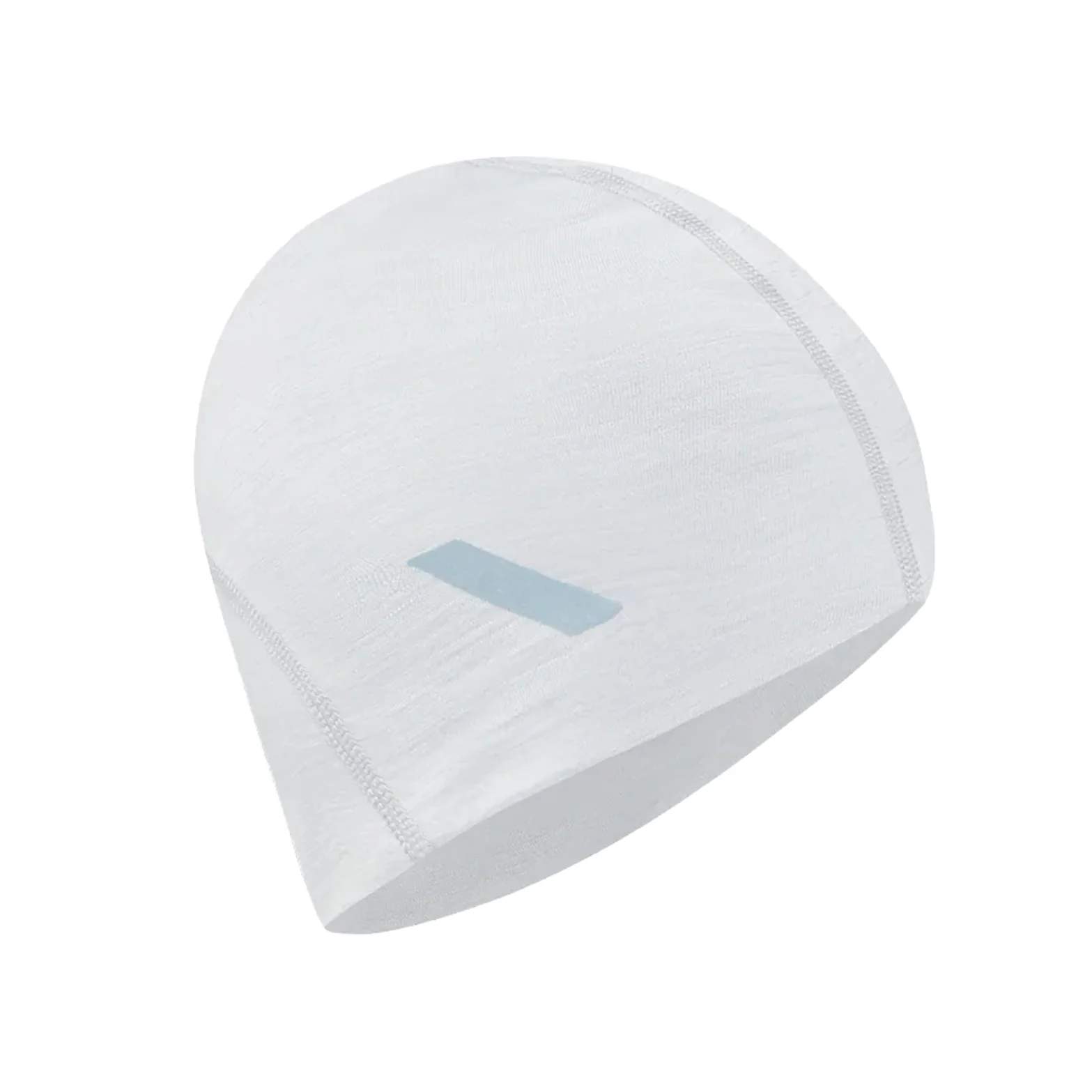 Merino Silk Beanie Chalk