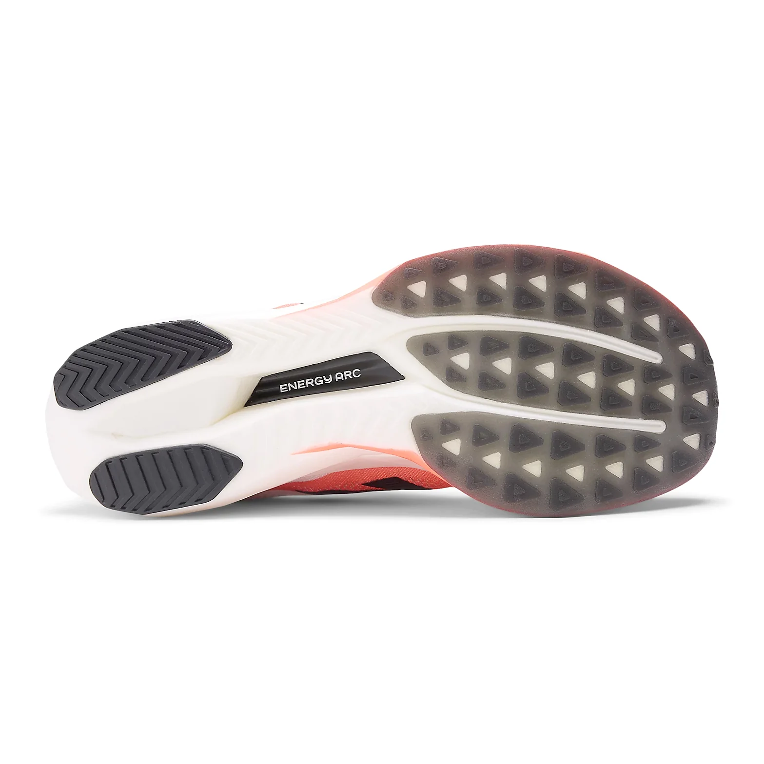 Women's FuelCell SuperComp Elite v5 Running Shoe Urgent Red / White / Black - Image 4