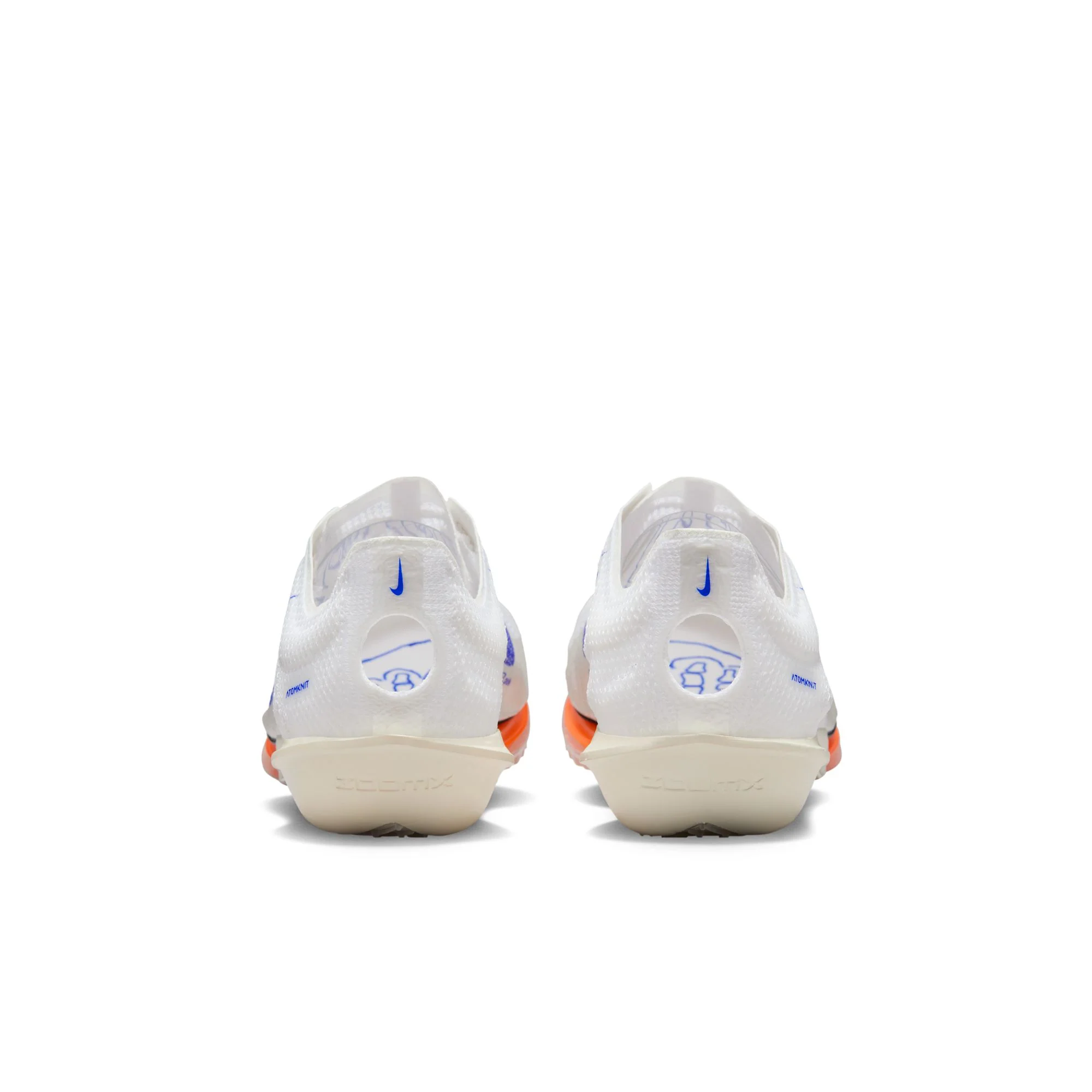 Nike Air Zoom Victory 2 Blueprint Running Spikes White / Blue - Image 3