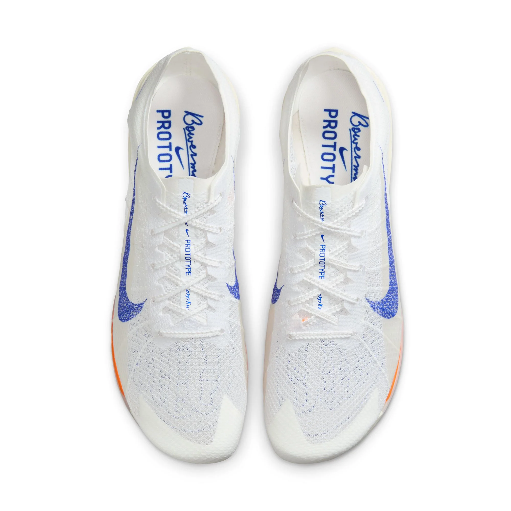 Nike Air Zoom Victory 2 Blueprint Running Spikes White / Blue - Image 4