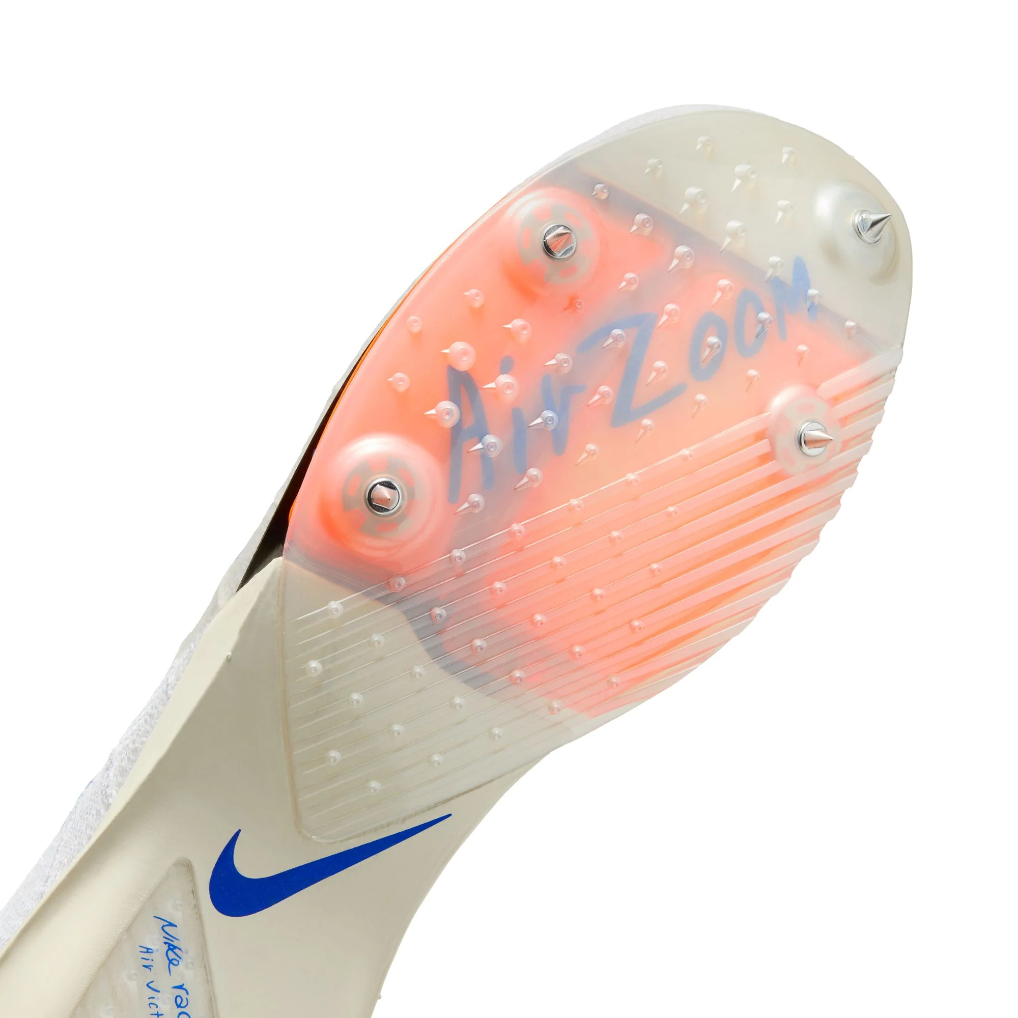 Nike Air Zoom Victory 2 Blueprint Running Spikes White / Blue - Image 7