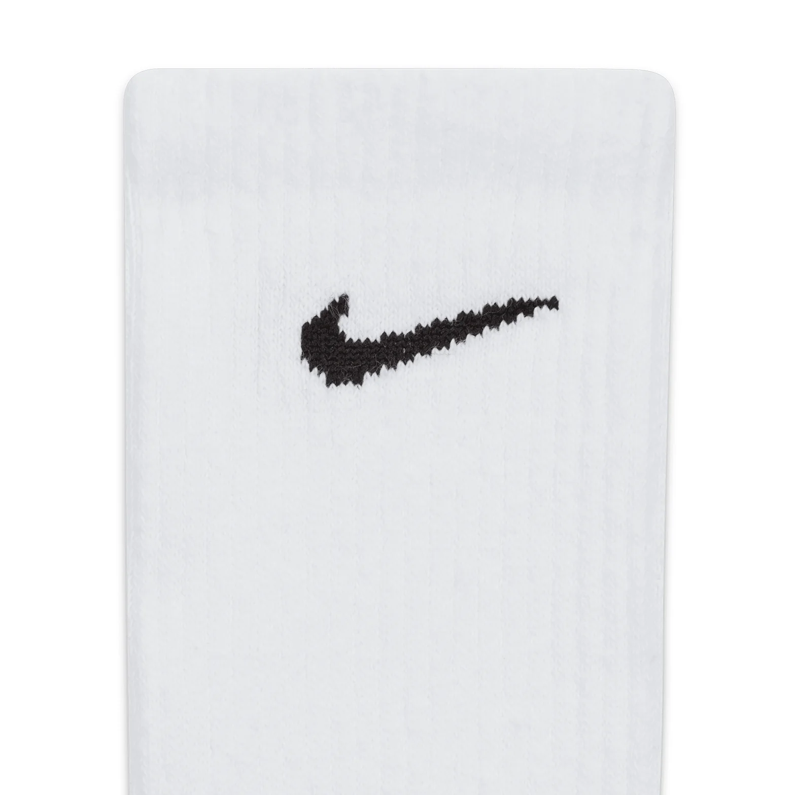 Everyday Plus Cushion Crew Socks 3 Pack Black / White / Grey - Image 3