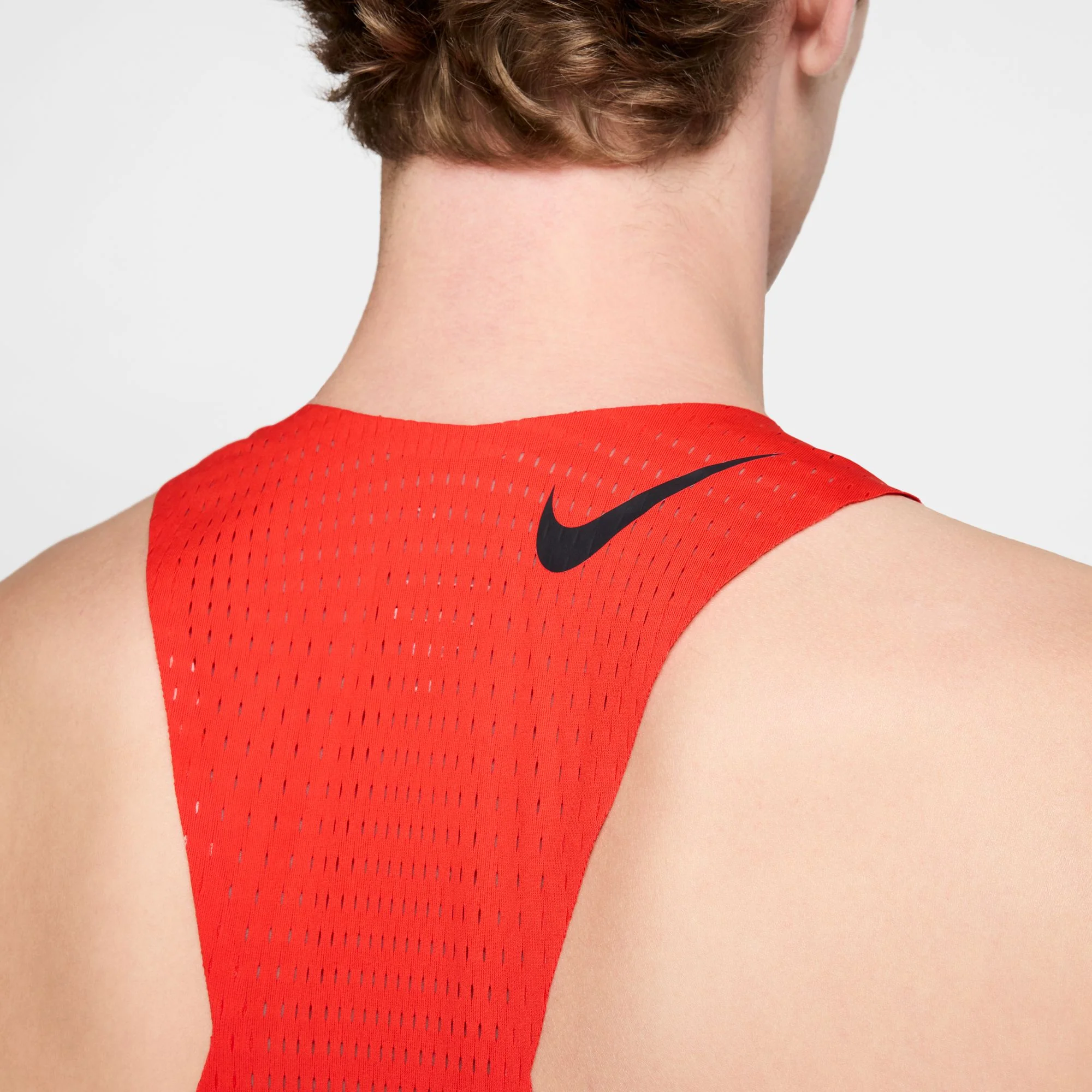 Men's Dri-FIT AeroSwift ADV Running Vest Light Crimson / Black - Image 5
