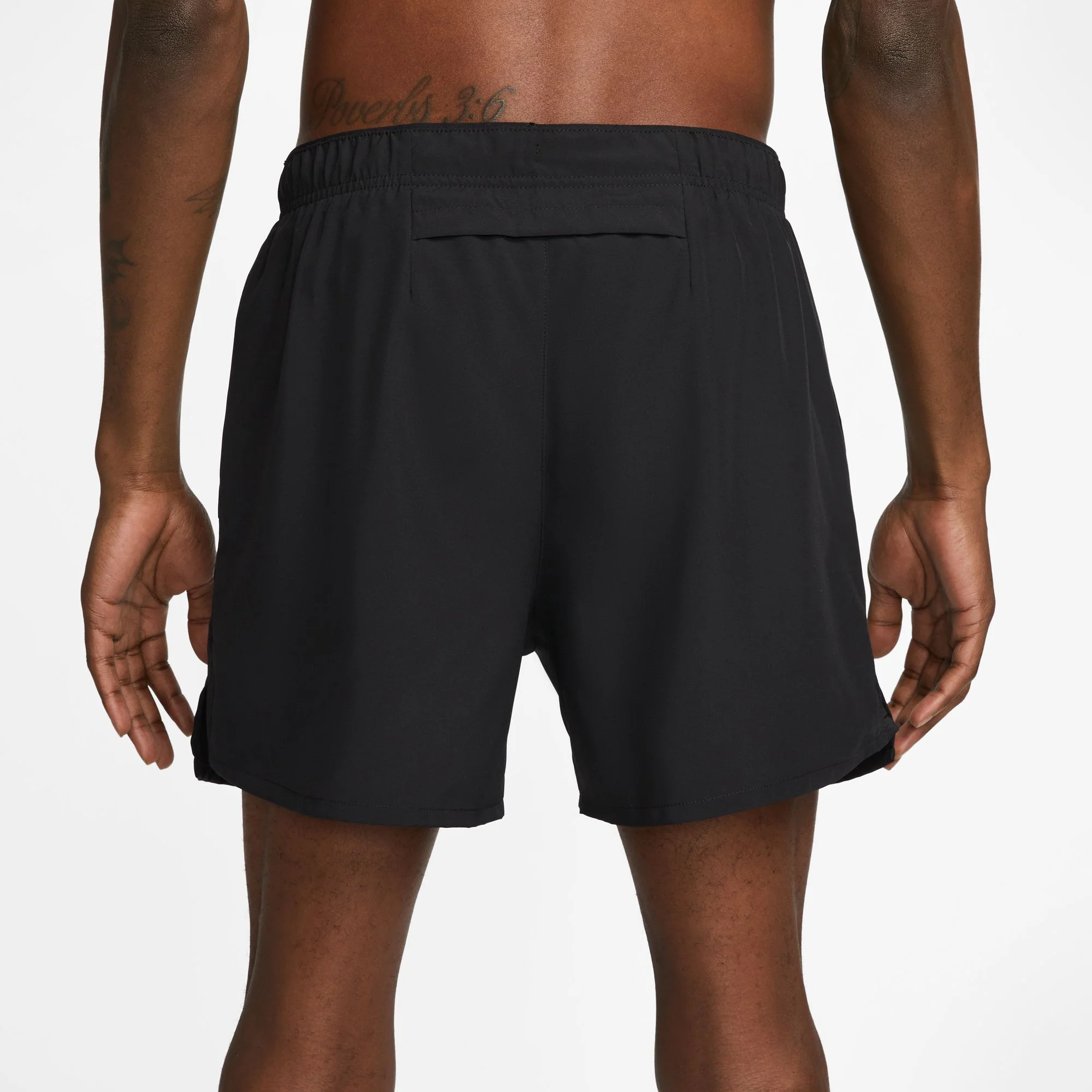 Nike Men's Dri-FIT Challenger 5 Inch Shorts Black / Black / Black - Image 3