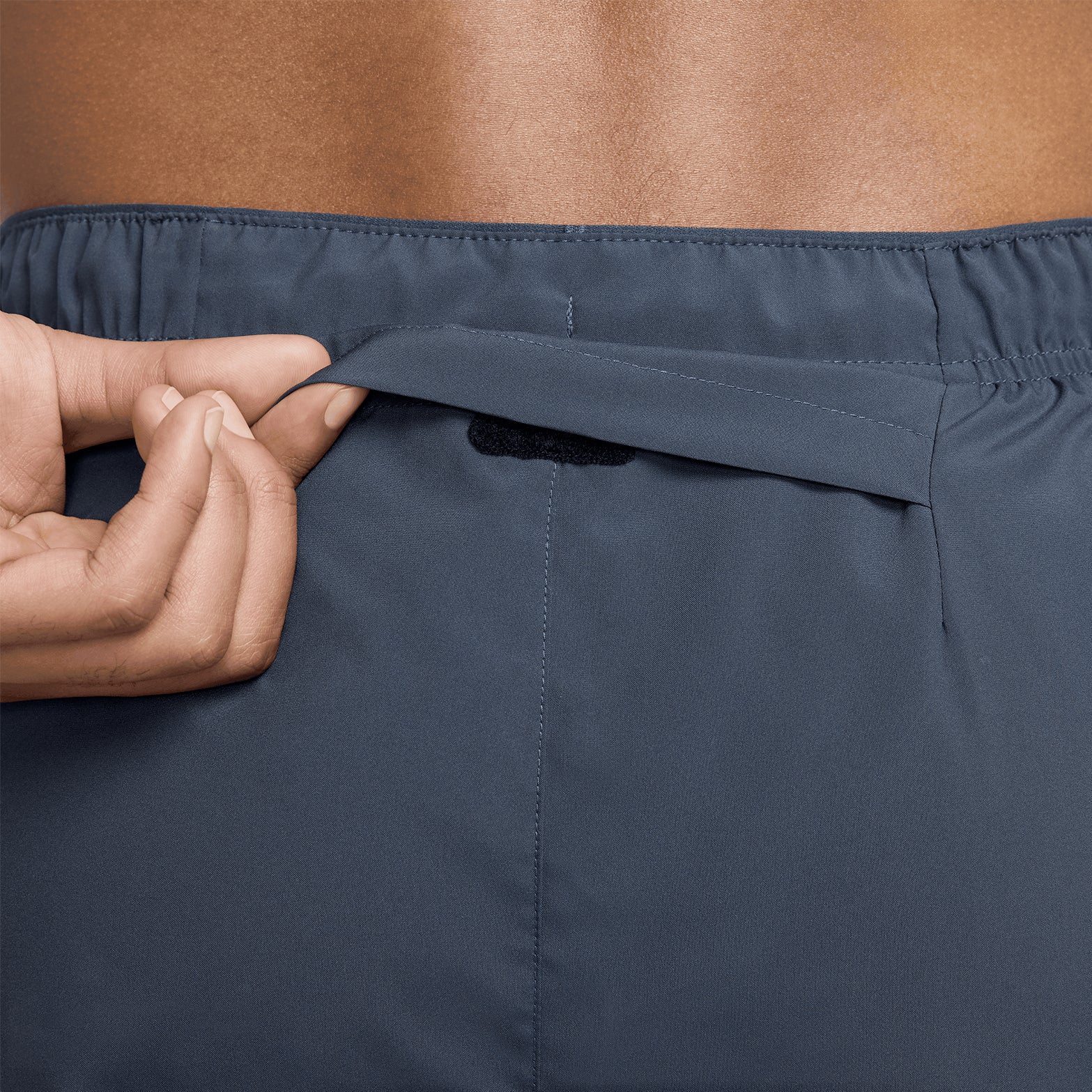Men's Dri-FIT Challenger 5 Inch 2 in 1 Versatile Shorts Thunder Blue - Image 5