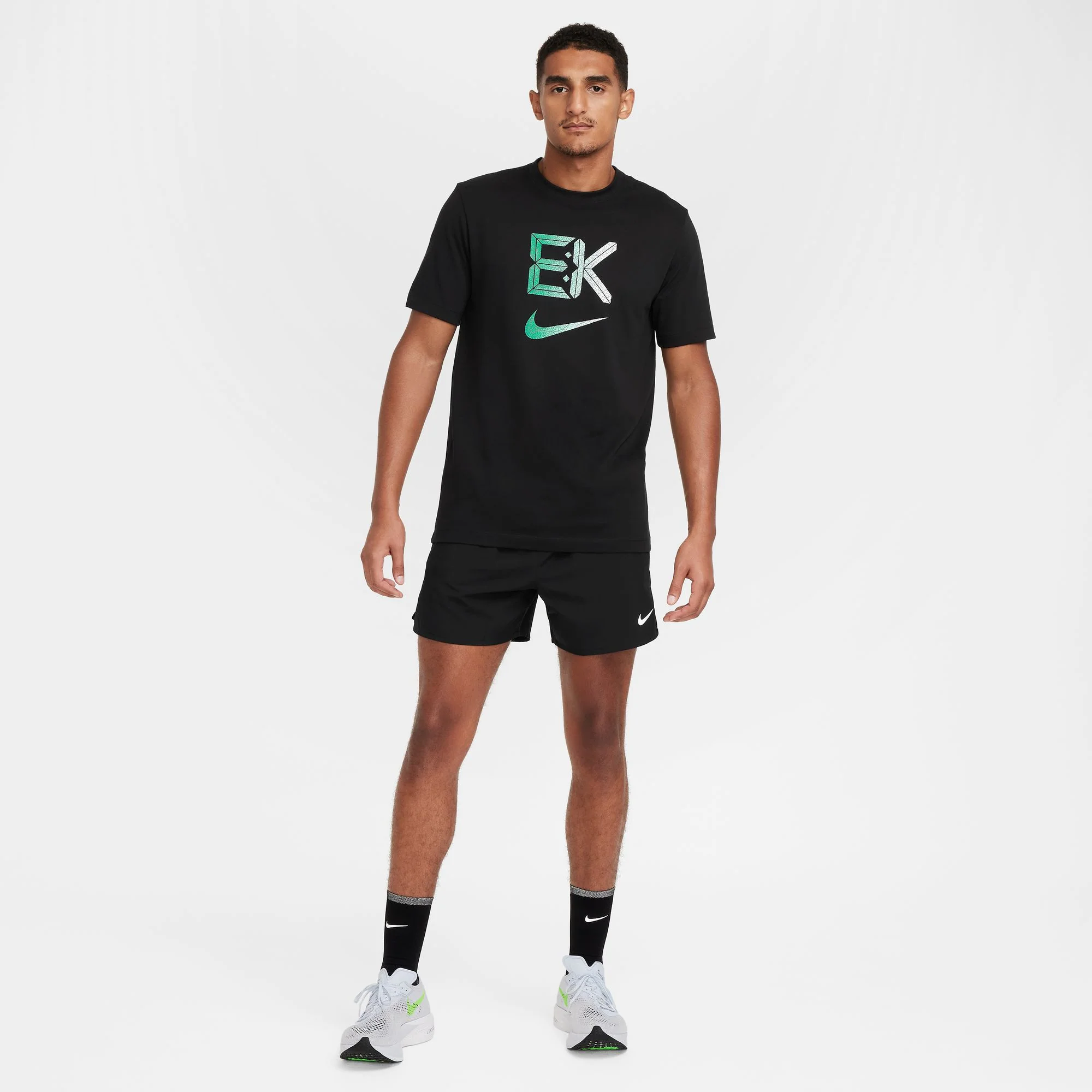 Men's Dri-FIT Running "Kipchoge" Tee Black - Image 4