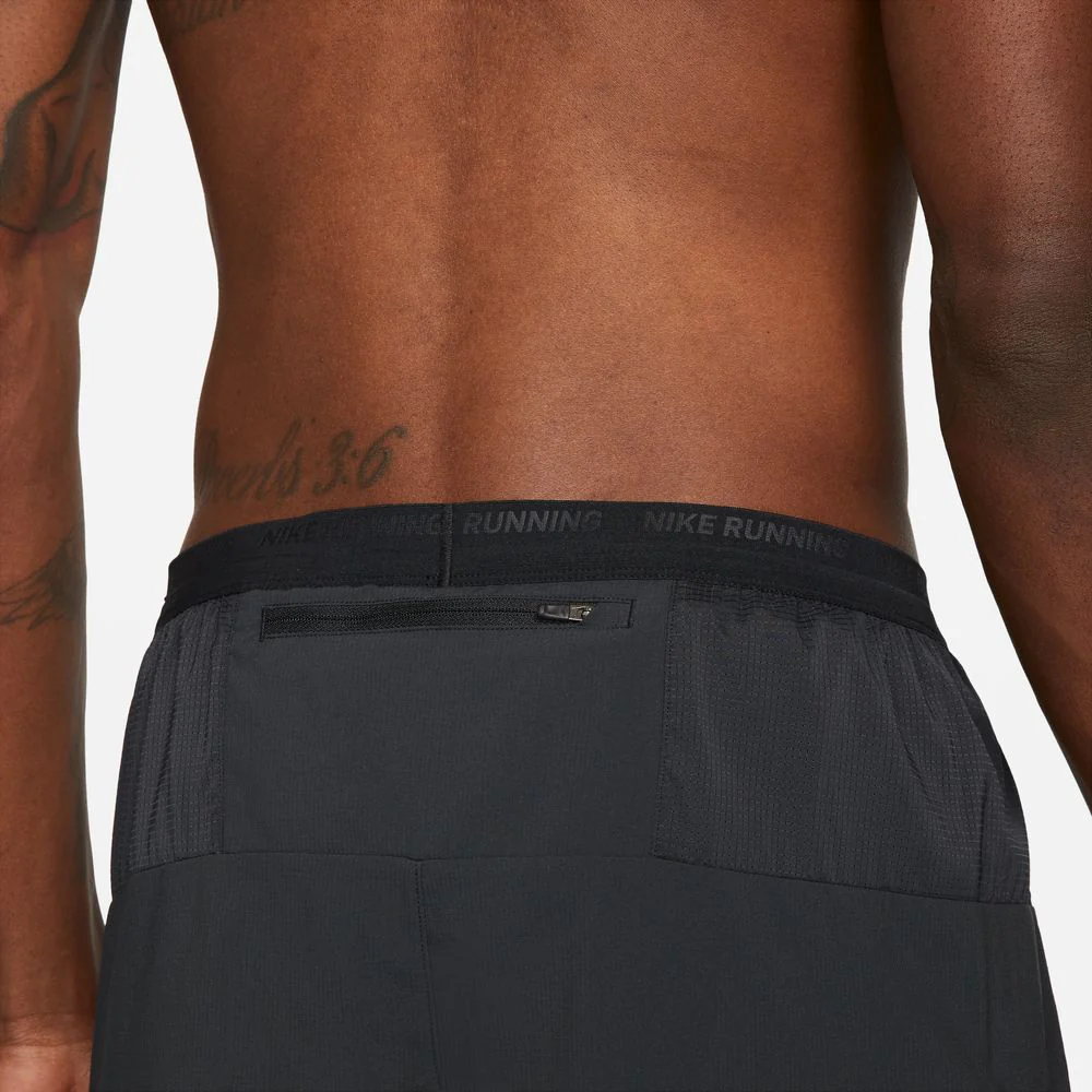 Nike Men's Dri-FIT Stride 5 Inch Shorts Black / Black - Image 3