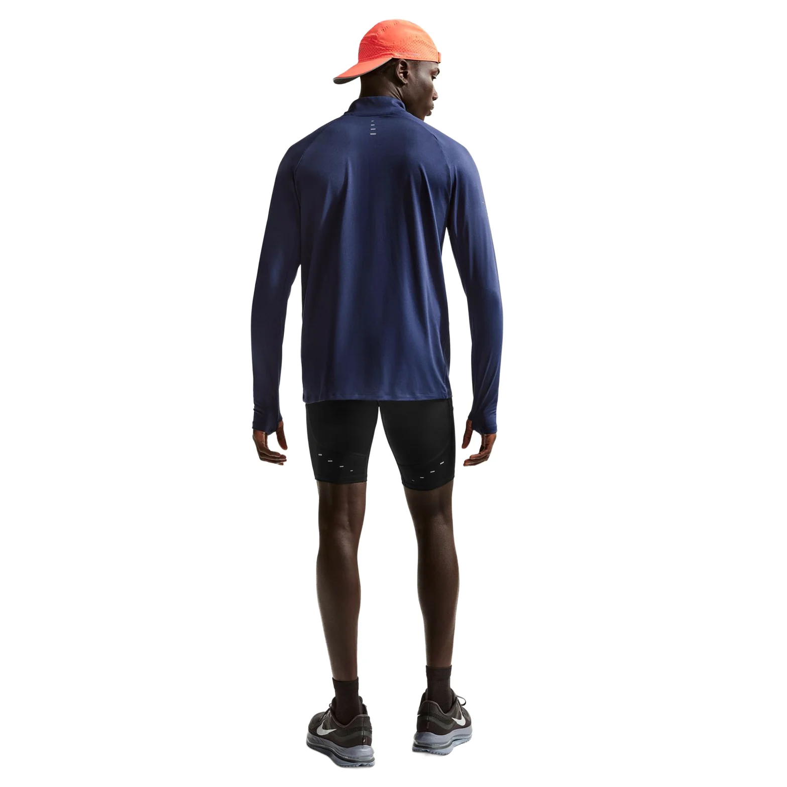 Men's Stride Dri-FIT Half Tights Black - Image 5