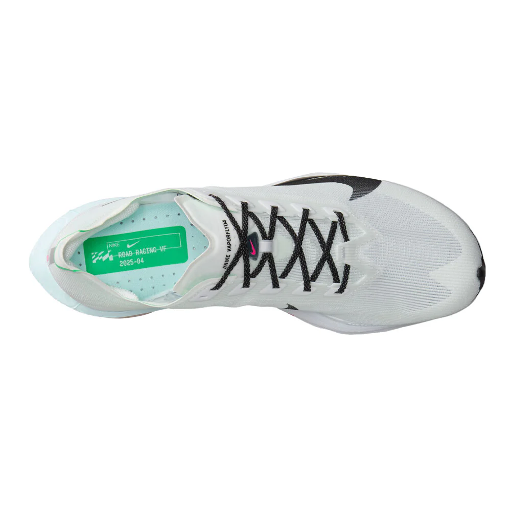 Men's Vaporfly 4 Running Shoes White / Hyper Pink / Mint Foam / Black - Image 3