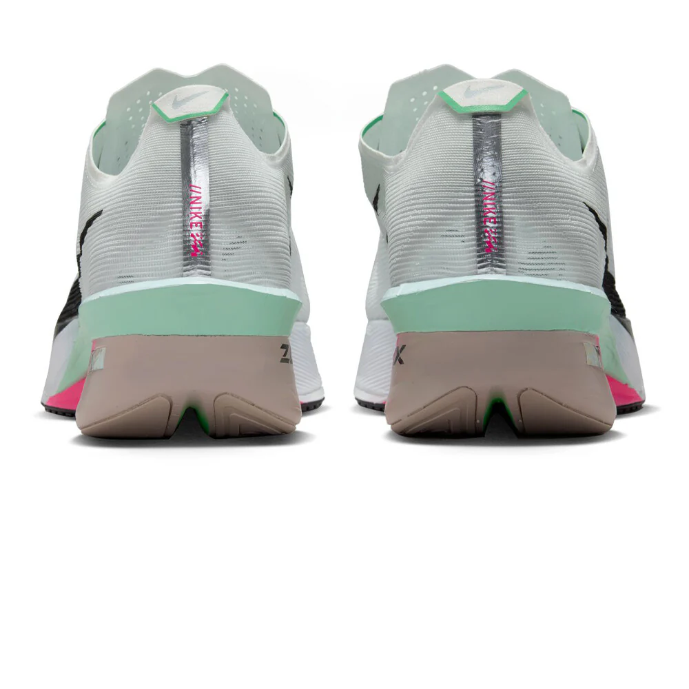 Men's Vaporfly 4 Running Shoes White / Hyper Pink / Mint Foam / Black - Image 5