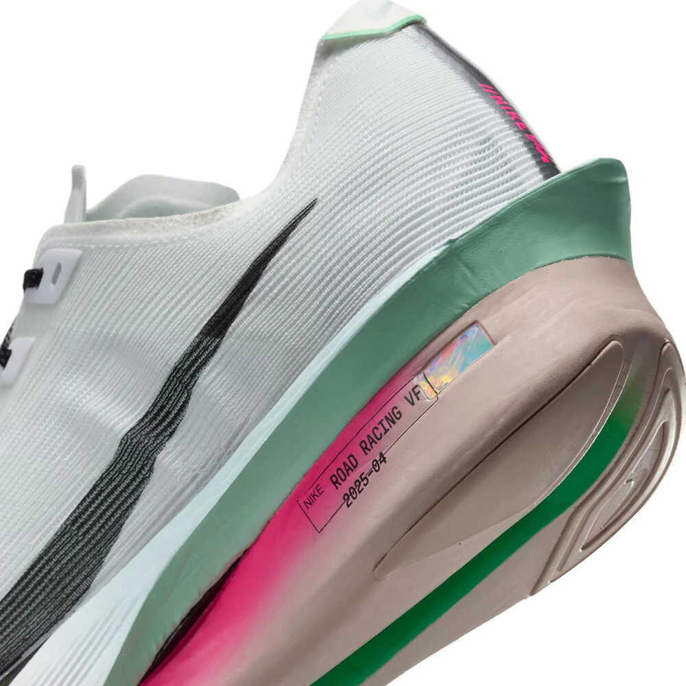 Men's Vaporfly 4 Running Shoes White / Hyper Pink / Mint Foam / Black - Image 7