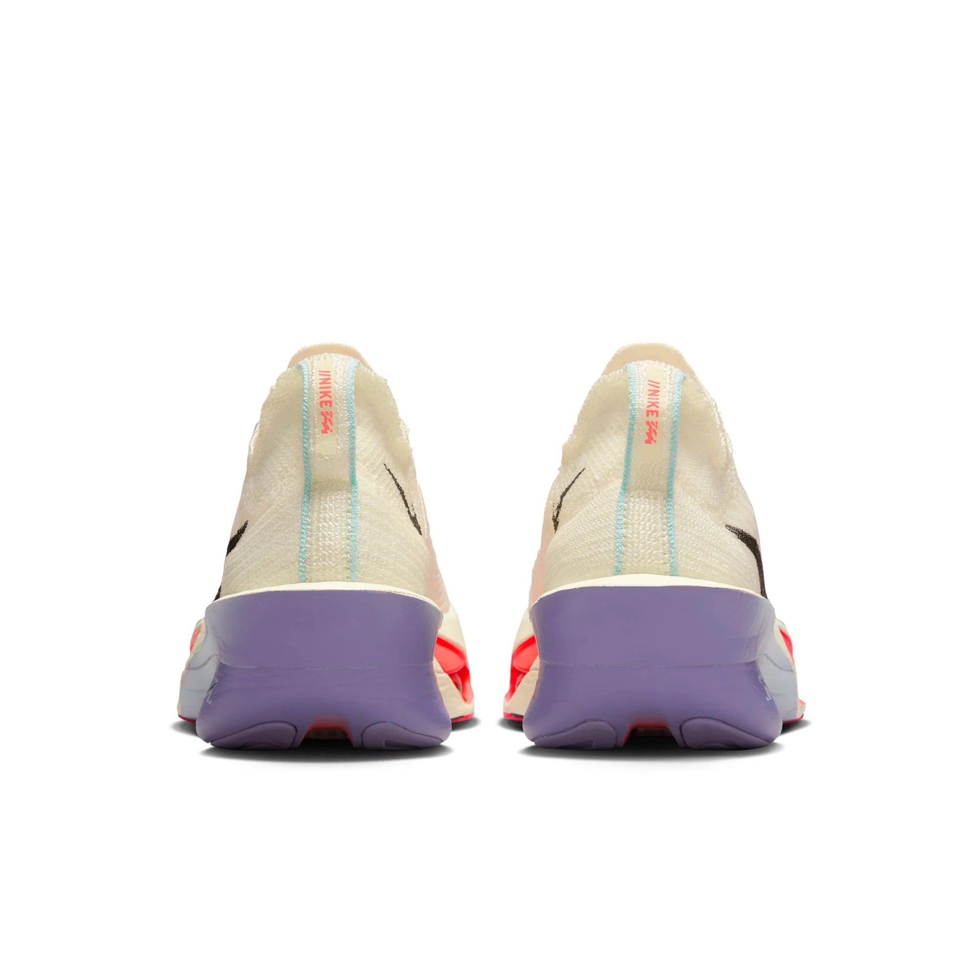 Women's Alphafly 3 Running Shoes Coconut Milk / Off Noir / Dusty Amethyst - Image 3