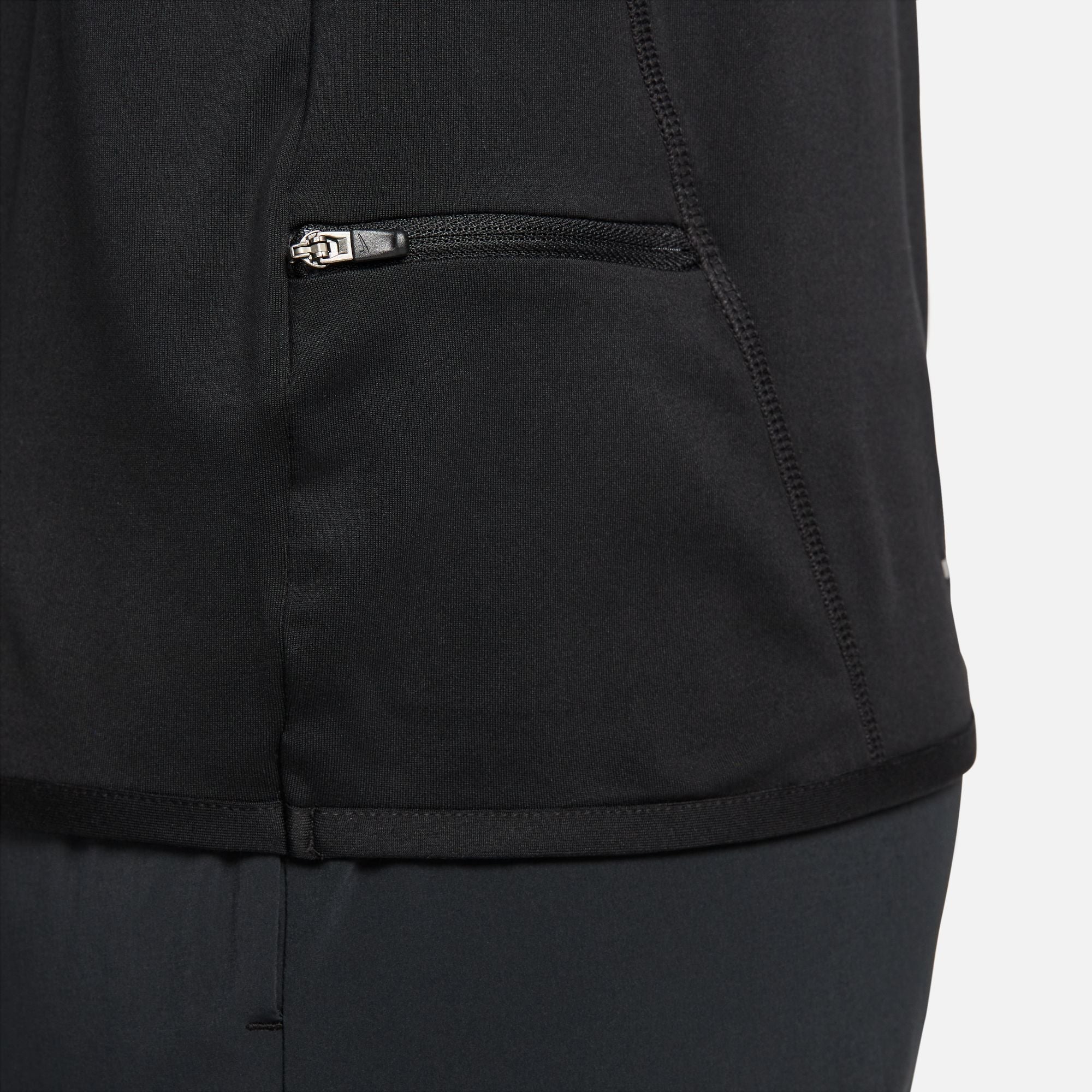 Nike Women's Dri-FIT Swift 1/4 Zip Running Top Black - Image 5