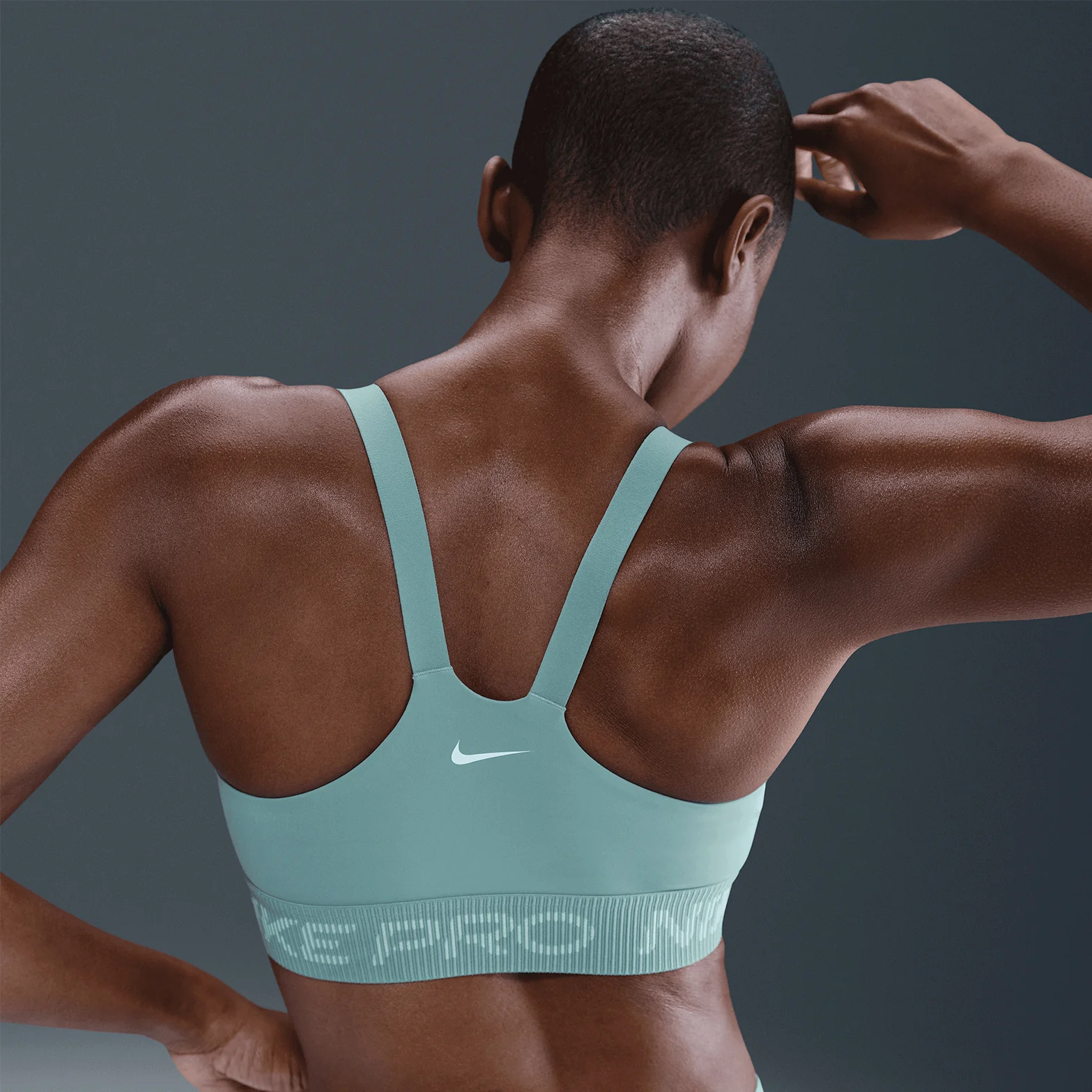 Women's Light-Support Sports Bra Cannon / Mint Foam / White - Image 5