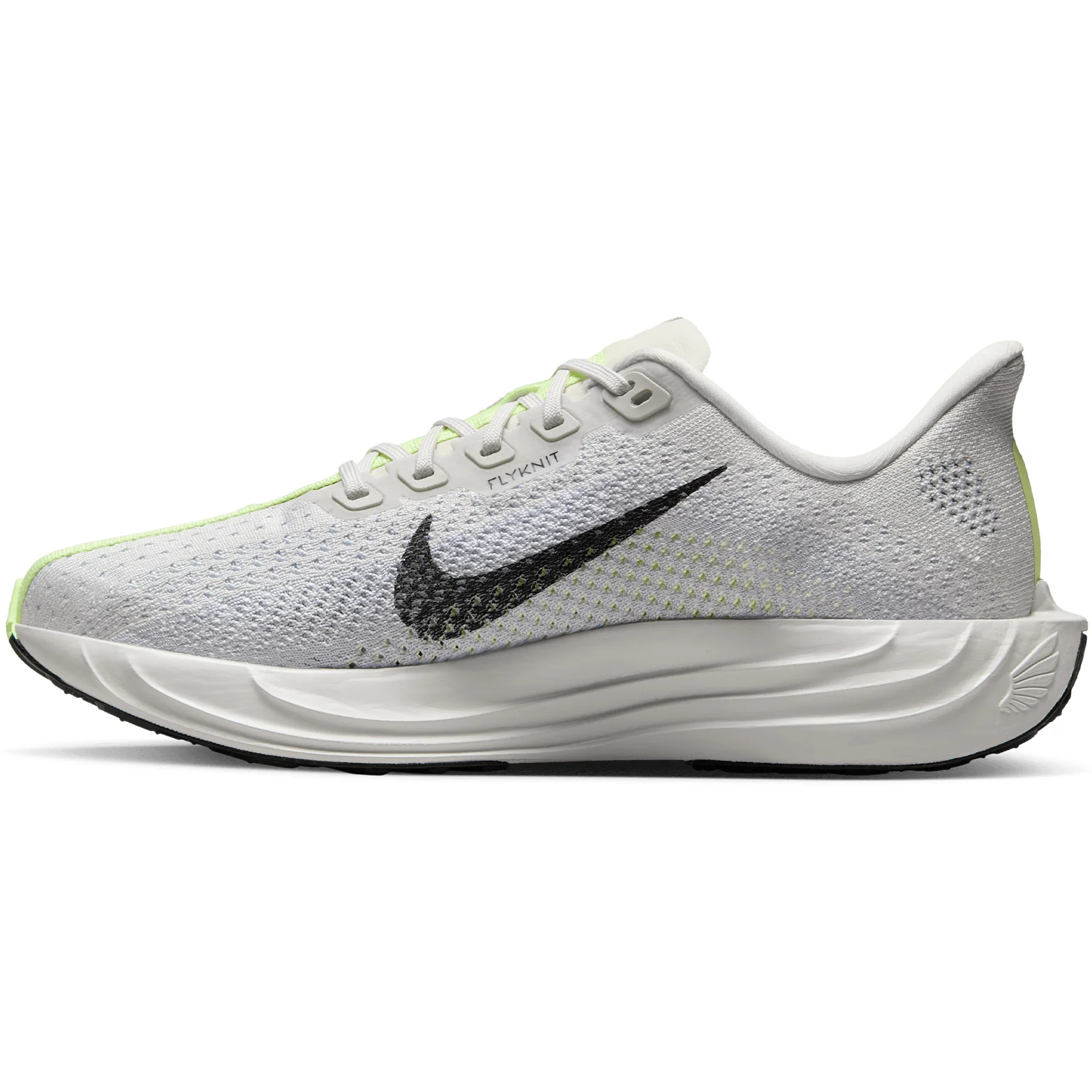 Women's Pegasus Plus Running Shoes Platinum Tint / Pure Platinum / Barely Volt / Black - Image 2