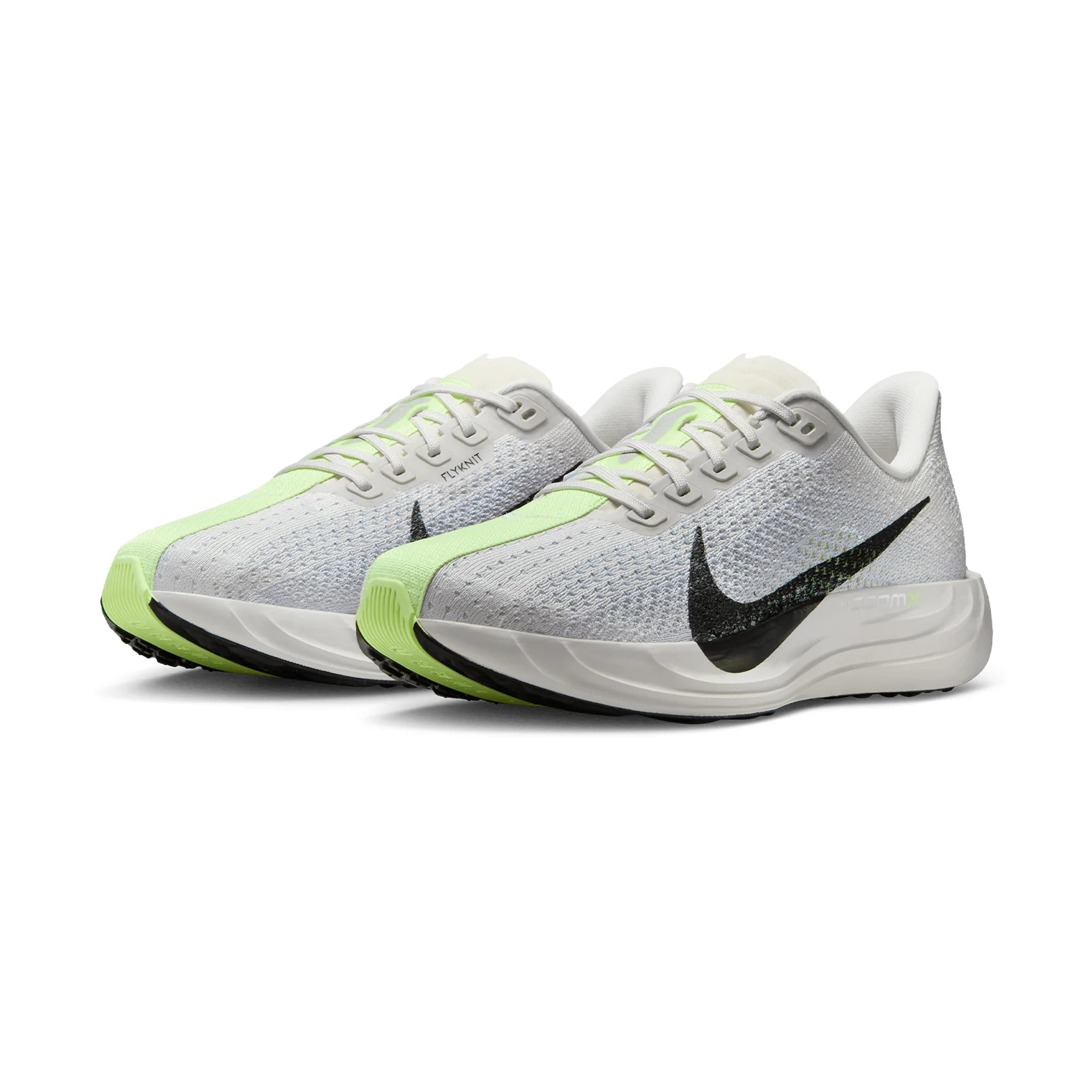 Women's Pegasus Plus Running Shoes Platinum Tint / Pure Platinum / Barely Volt / Black - Image 6