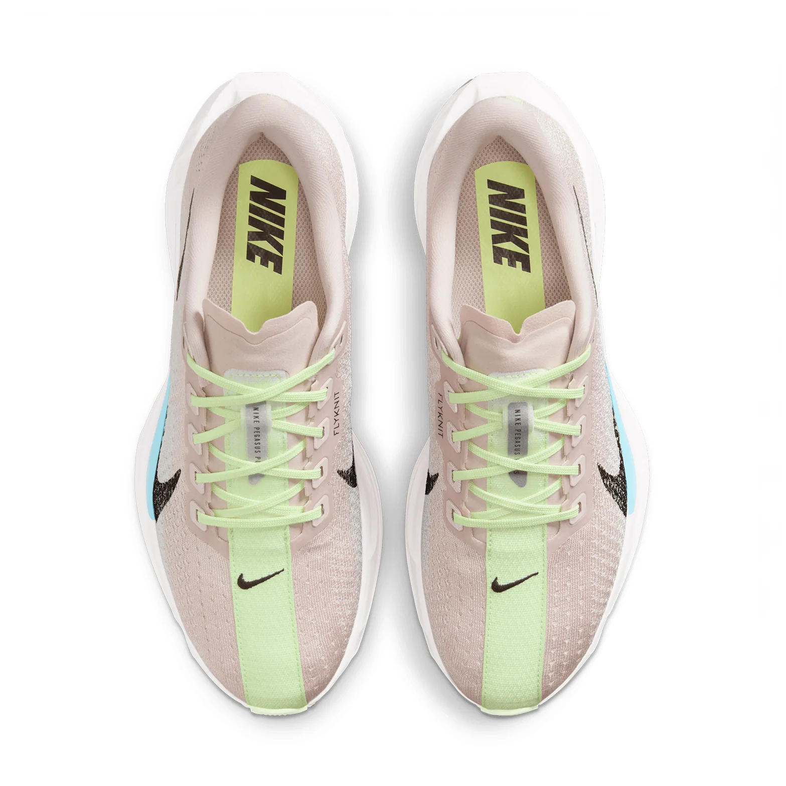 Women's Pegasus Plus Running Shoes Silt Red / Barely Volt / Platinum Tint / Black - Image 3