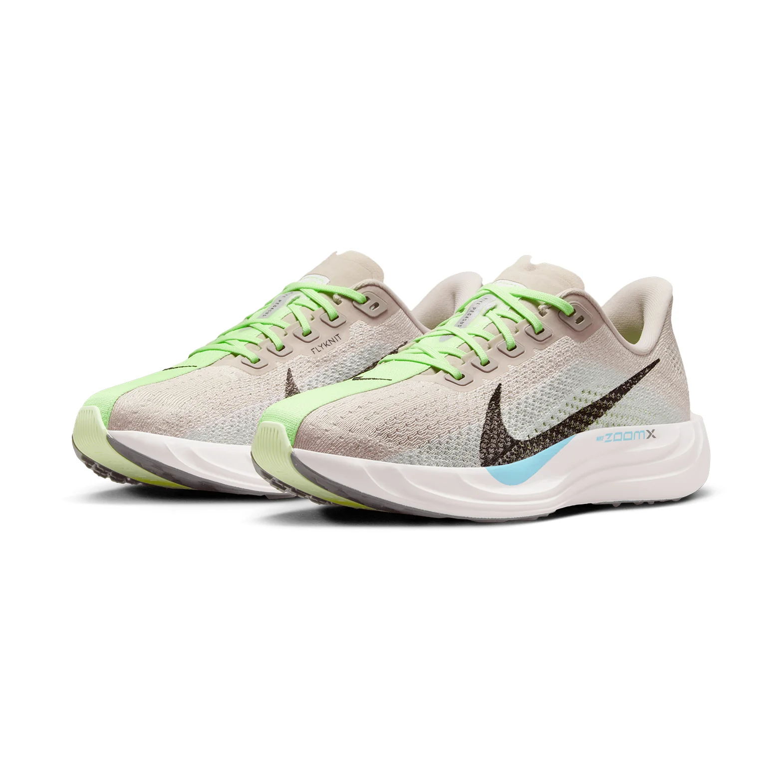 Women's Pegasus Plus Running Shoes Silt Red / Barely Volt / Platinum Tint / Black - Image 6